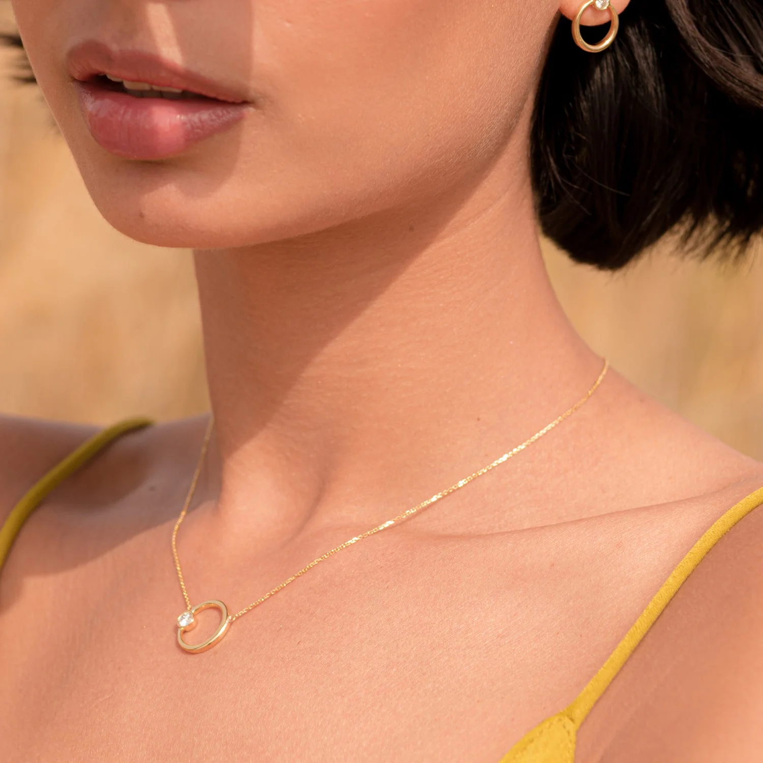 Adilah Diamond Necklace - Image 4
