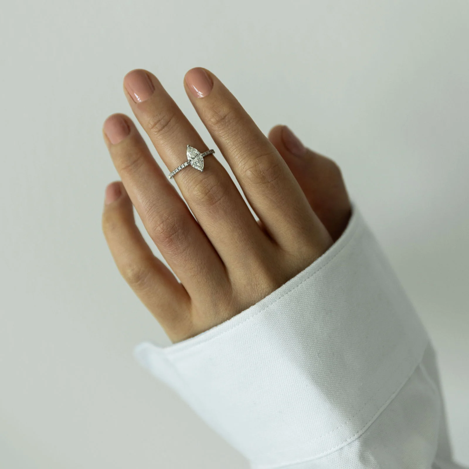 Aurore Diamond Engagement Ring - Image 3