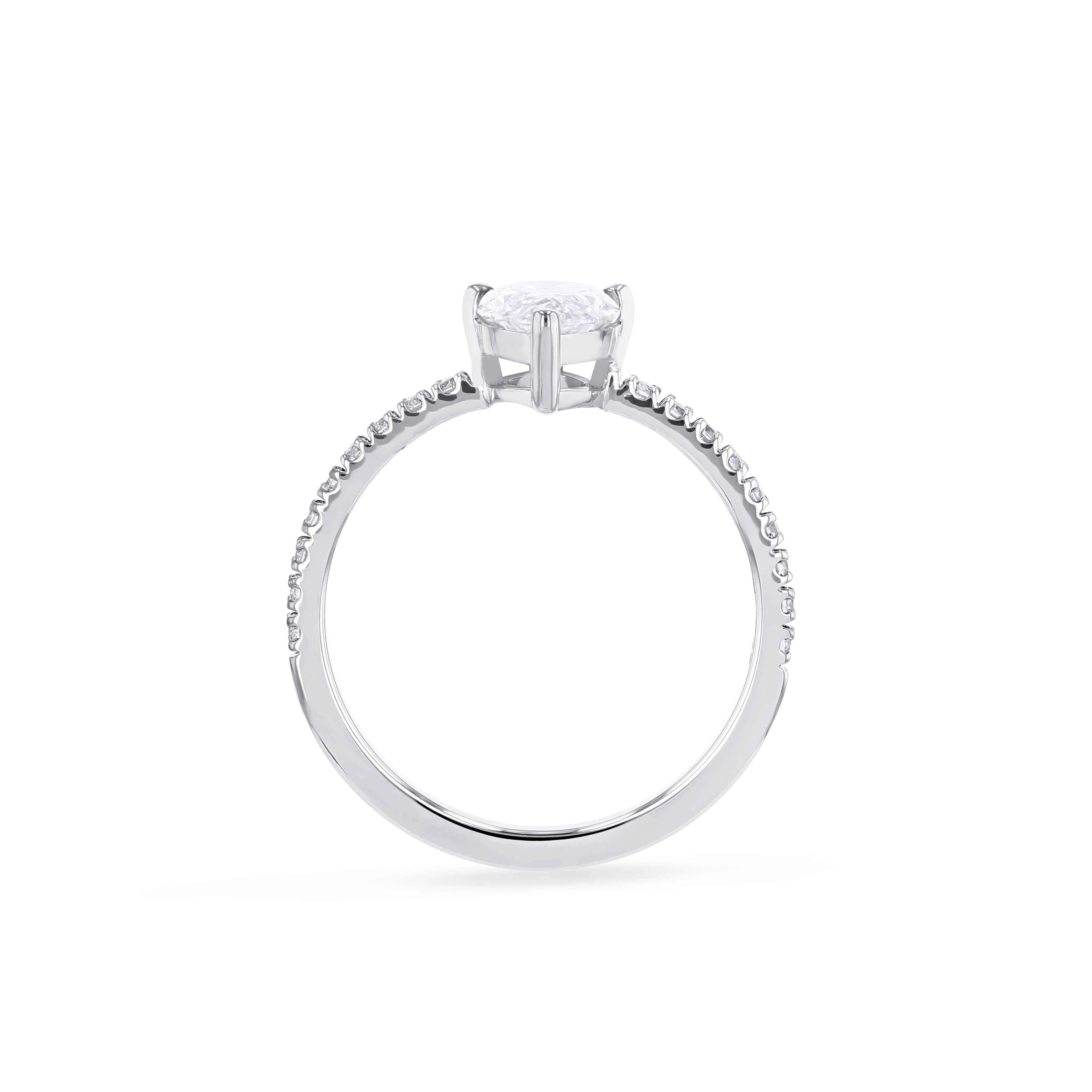 Aurore Diamond Engagement Ring - Image 4