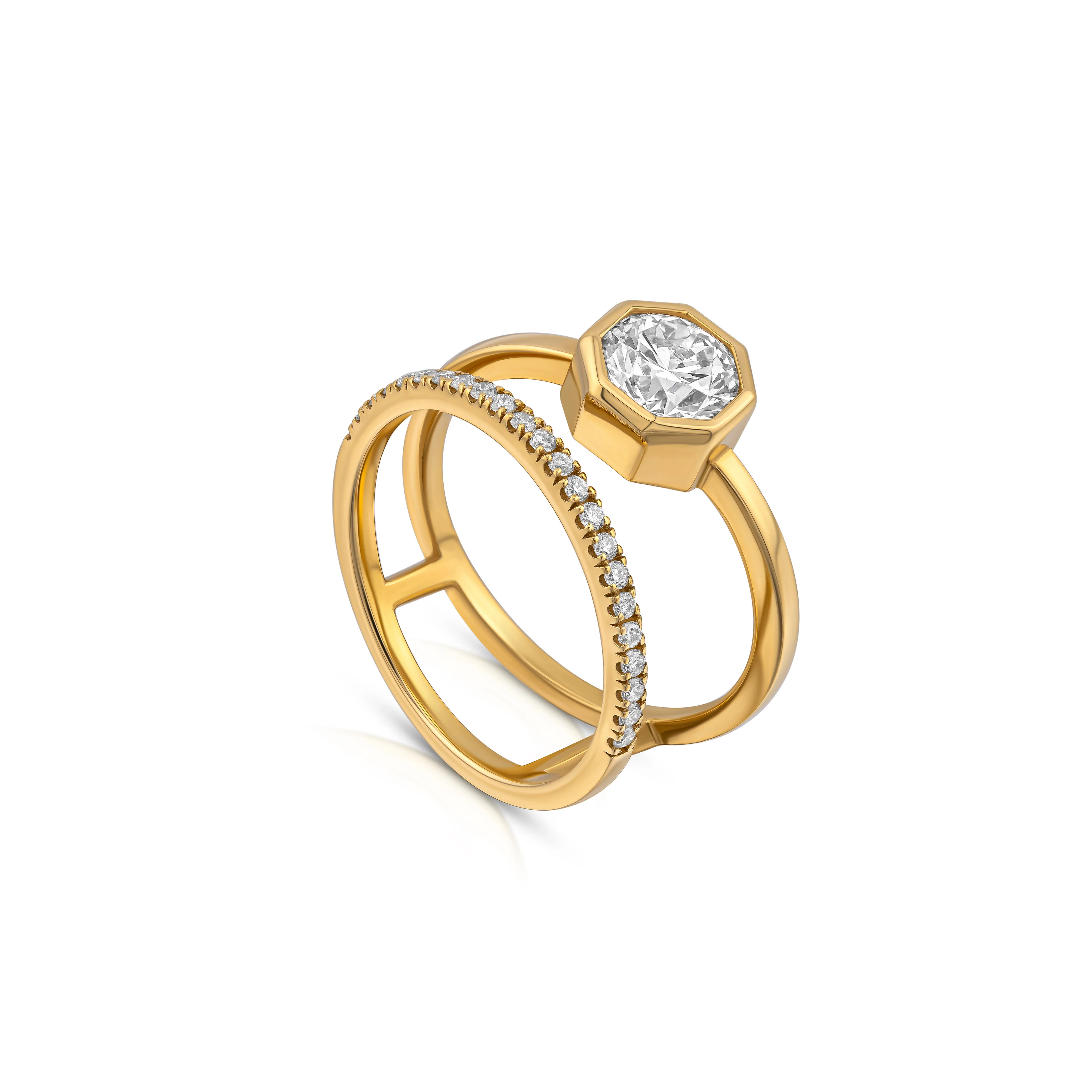 Celeste Diamond Engagement Ring - Image 3