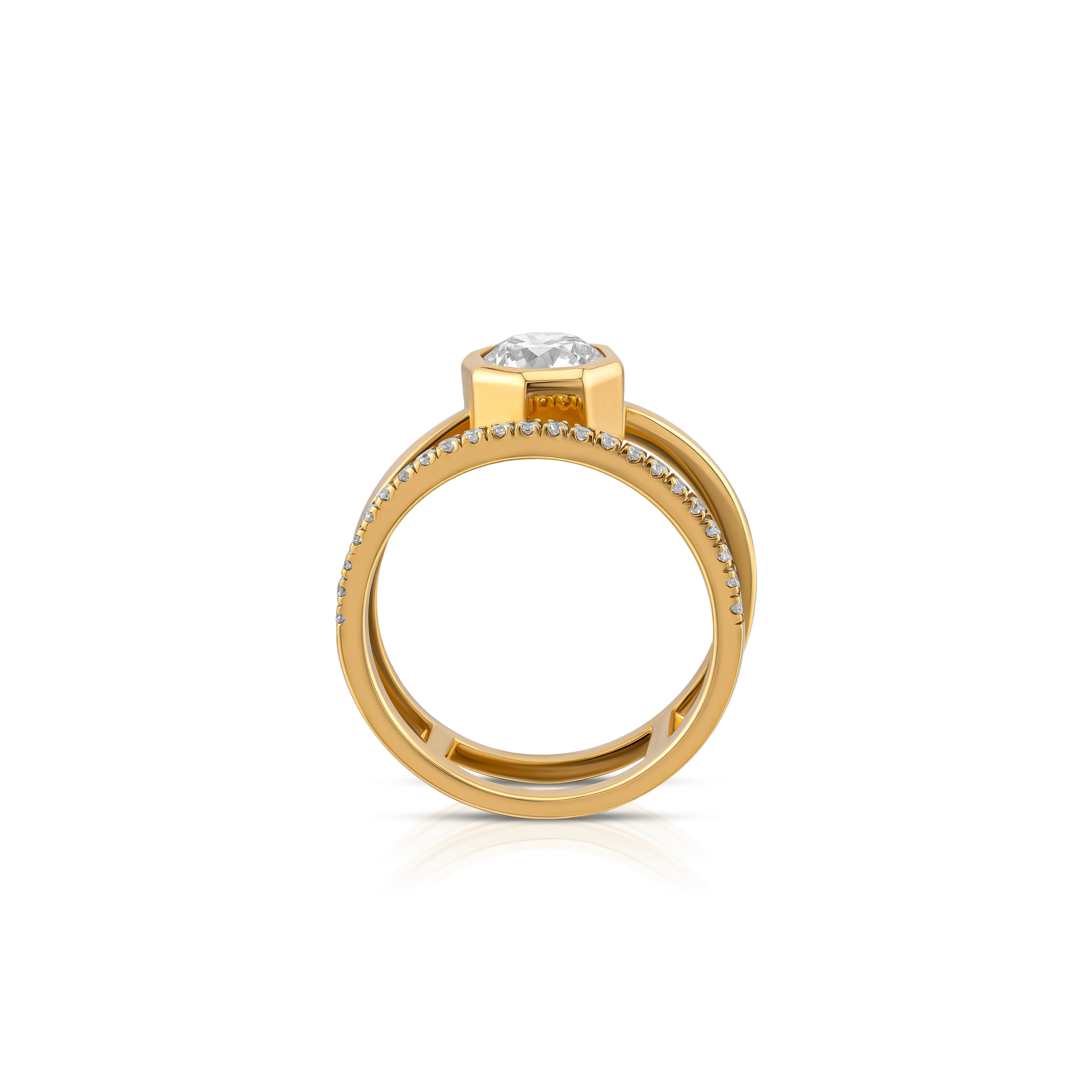 Celeste Diamond Engagement Ring - Image 4