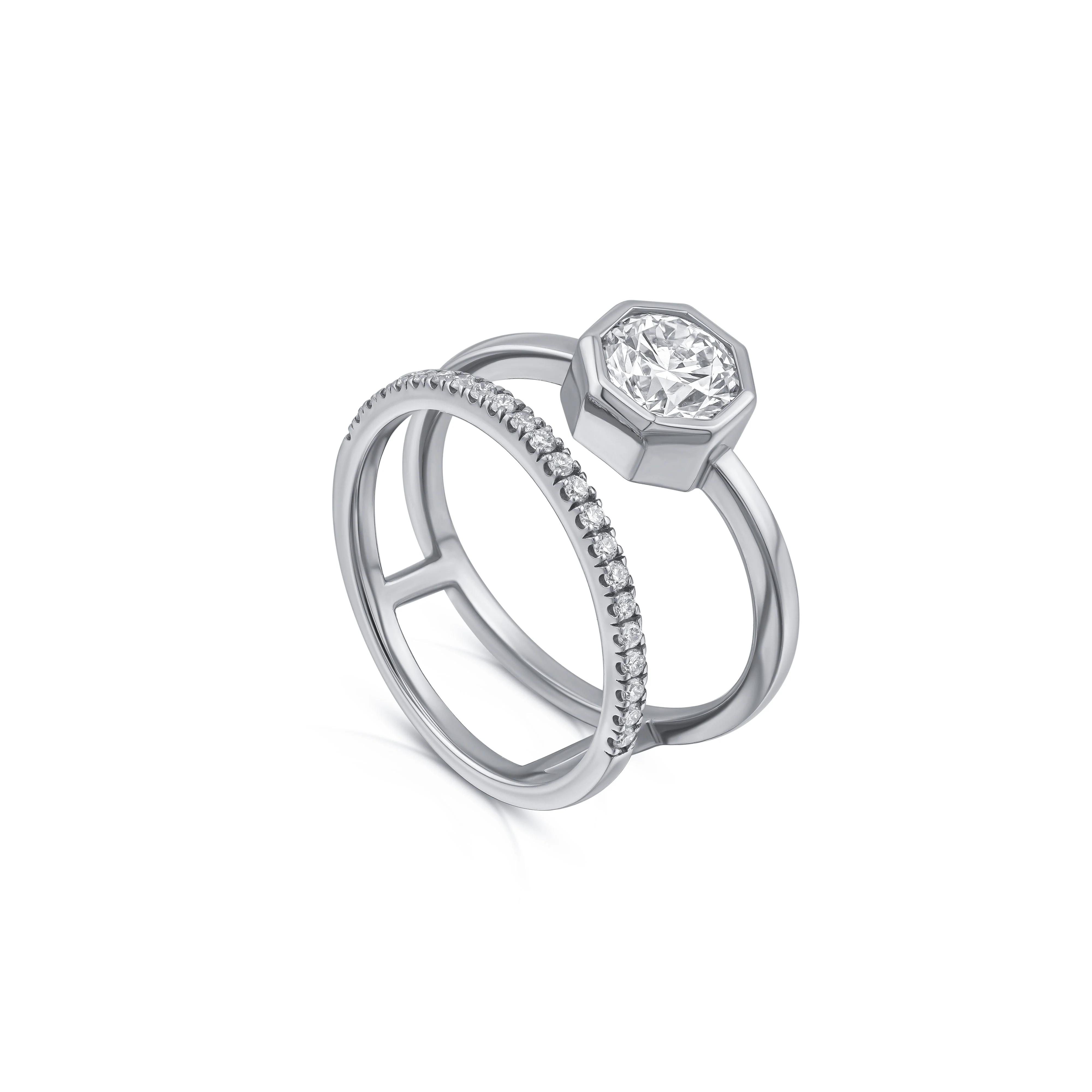 Celeste Diamond Engagement Ring - Image 5