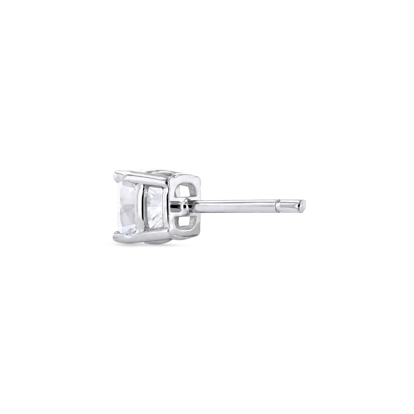 Cushion Cut Diamond Earrings (Certified) - Image 3