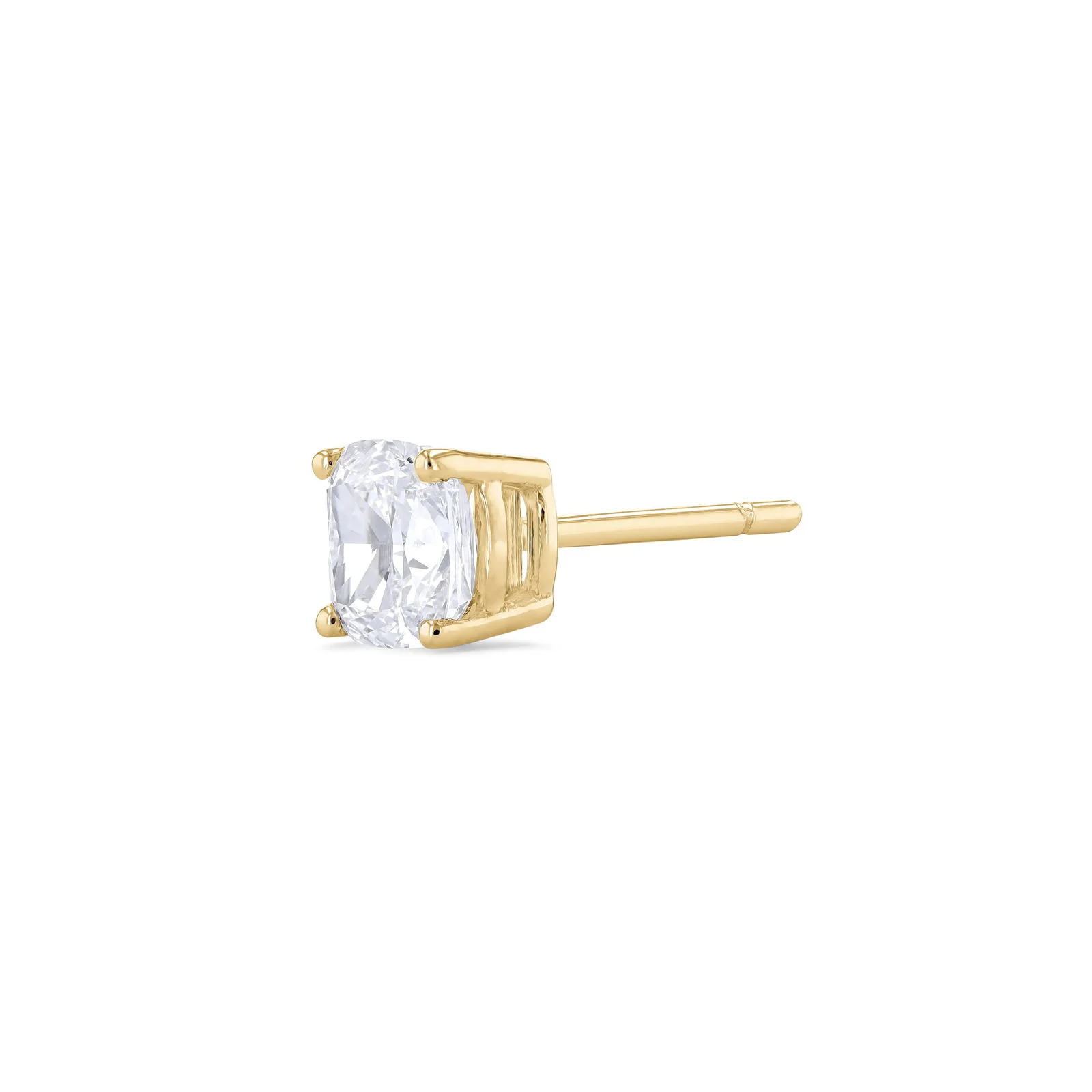 Cushion Cut Diamond Earrings (Certified) - Image 4