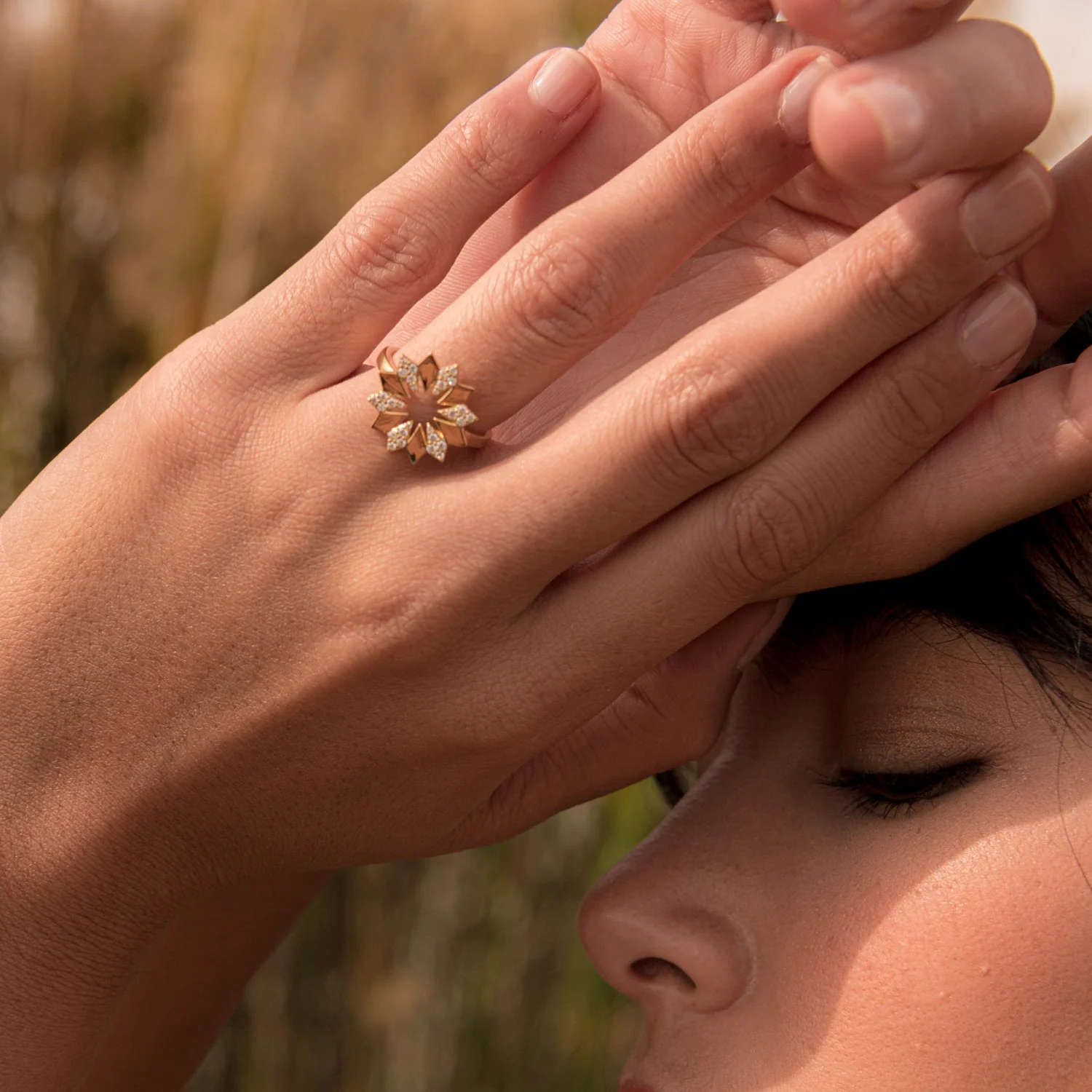 Dahlia Diamond Ring - Image 3