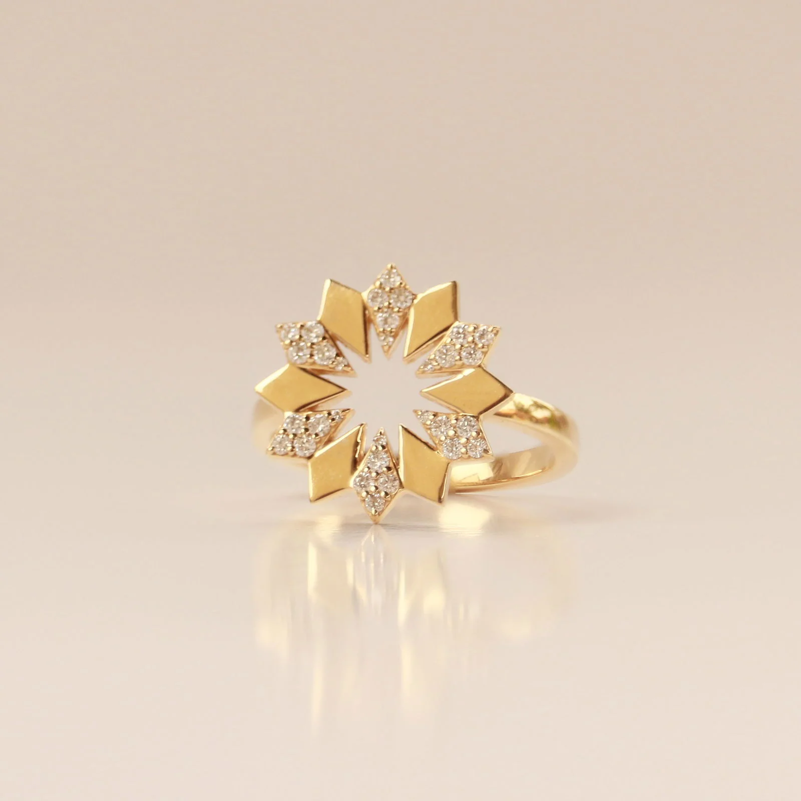 Dahlia Diamond Ring - Image 4