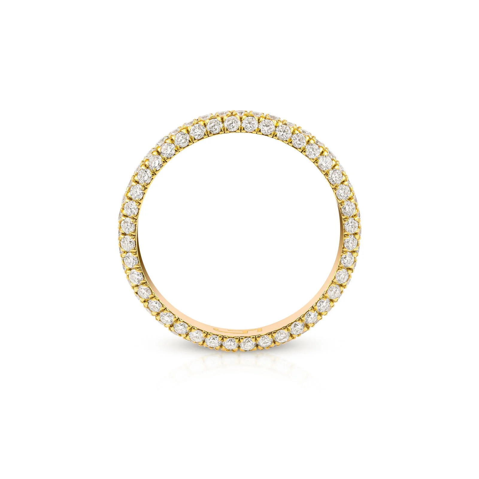 Diamond Dome Eternity Ring - Image 3