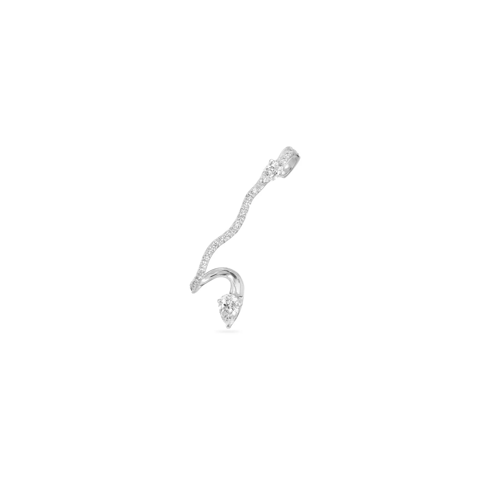 Diamond Dune Ear Climber (Single) - Image 5