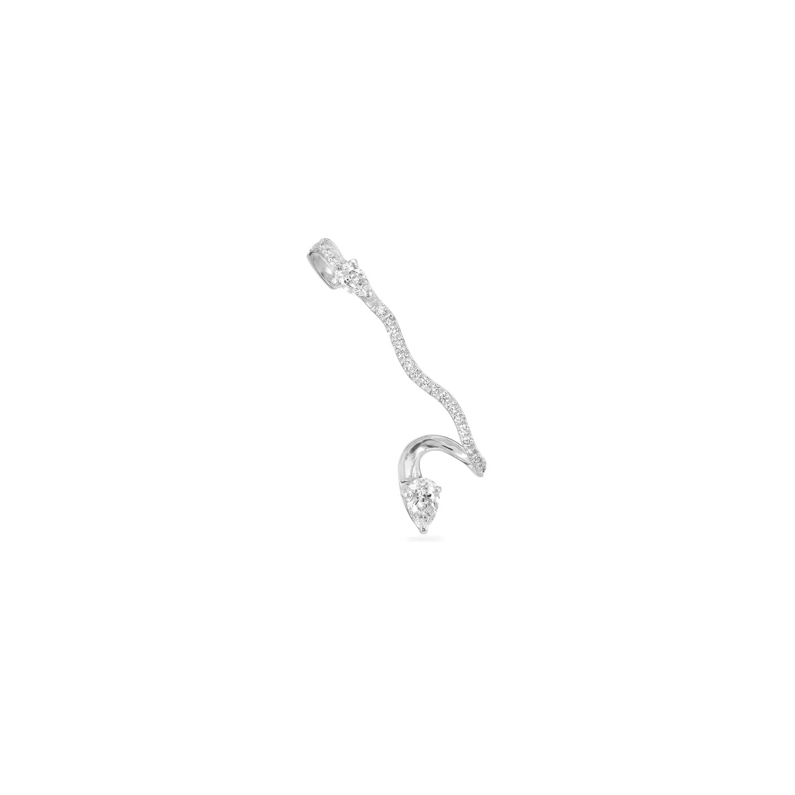 Diamond Dune Ear Climber (Single) - Image 7