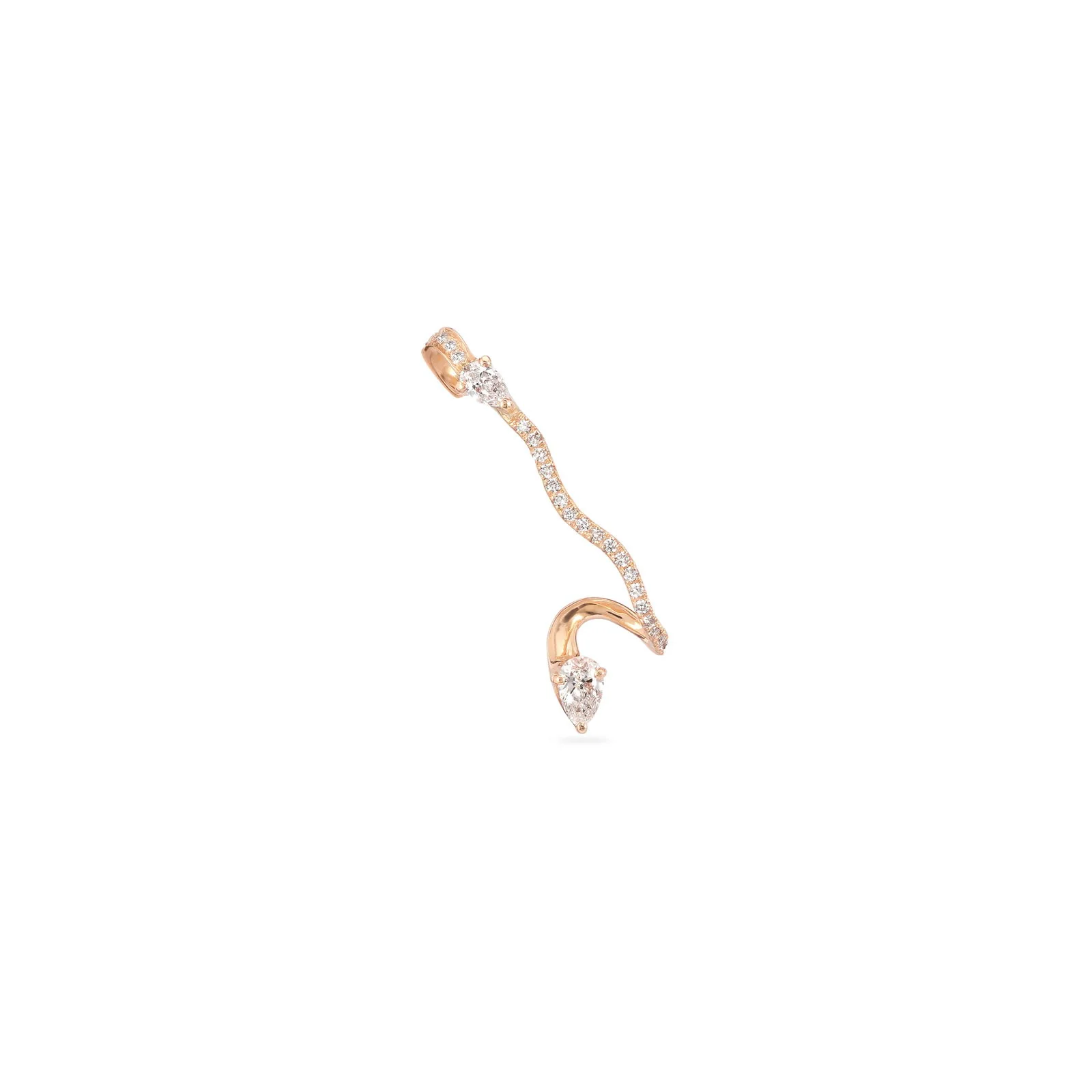 Diamond Dune Ear Climber (Single) - Image 8