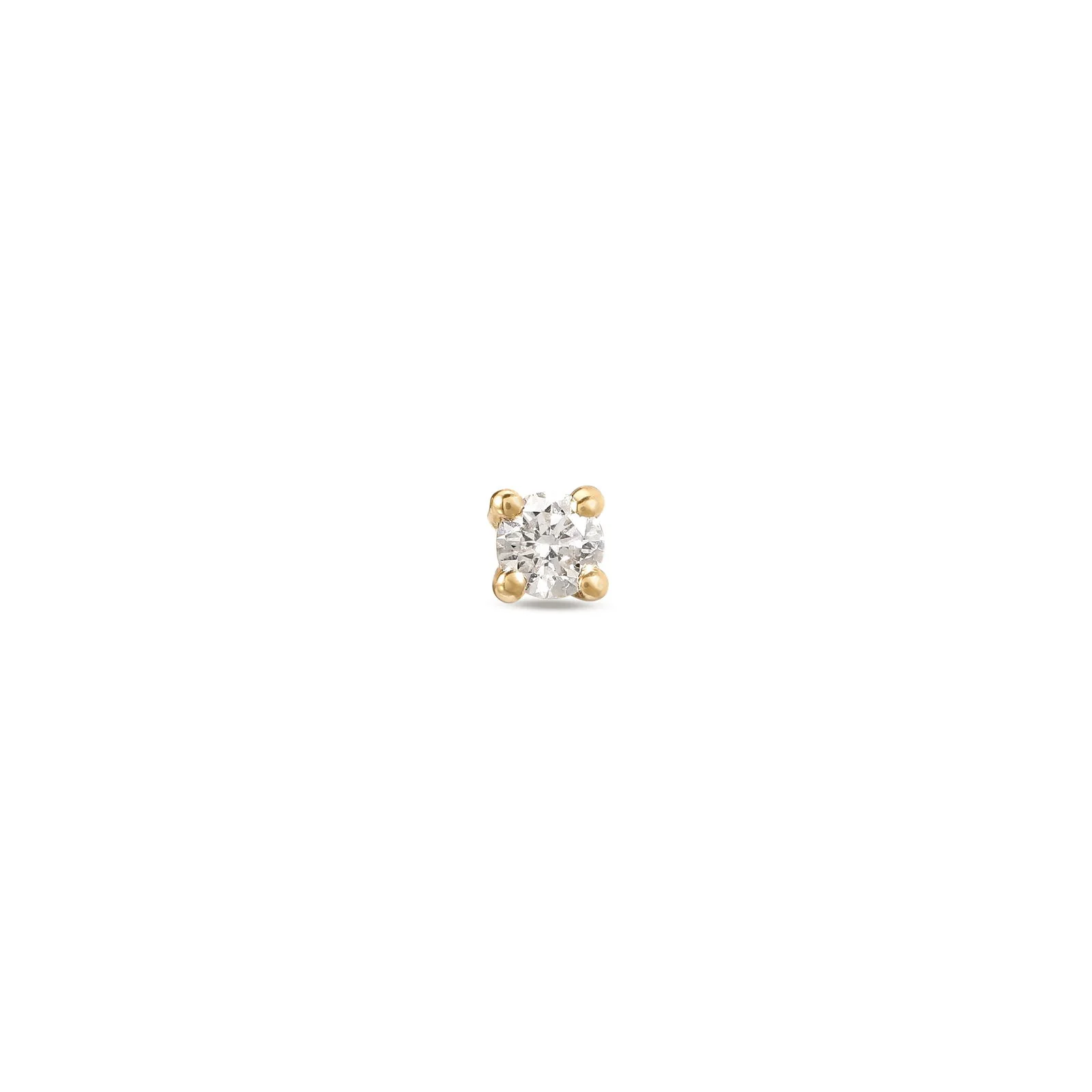 Diamond Stud Earring (Single) - Image 5
