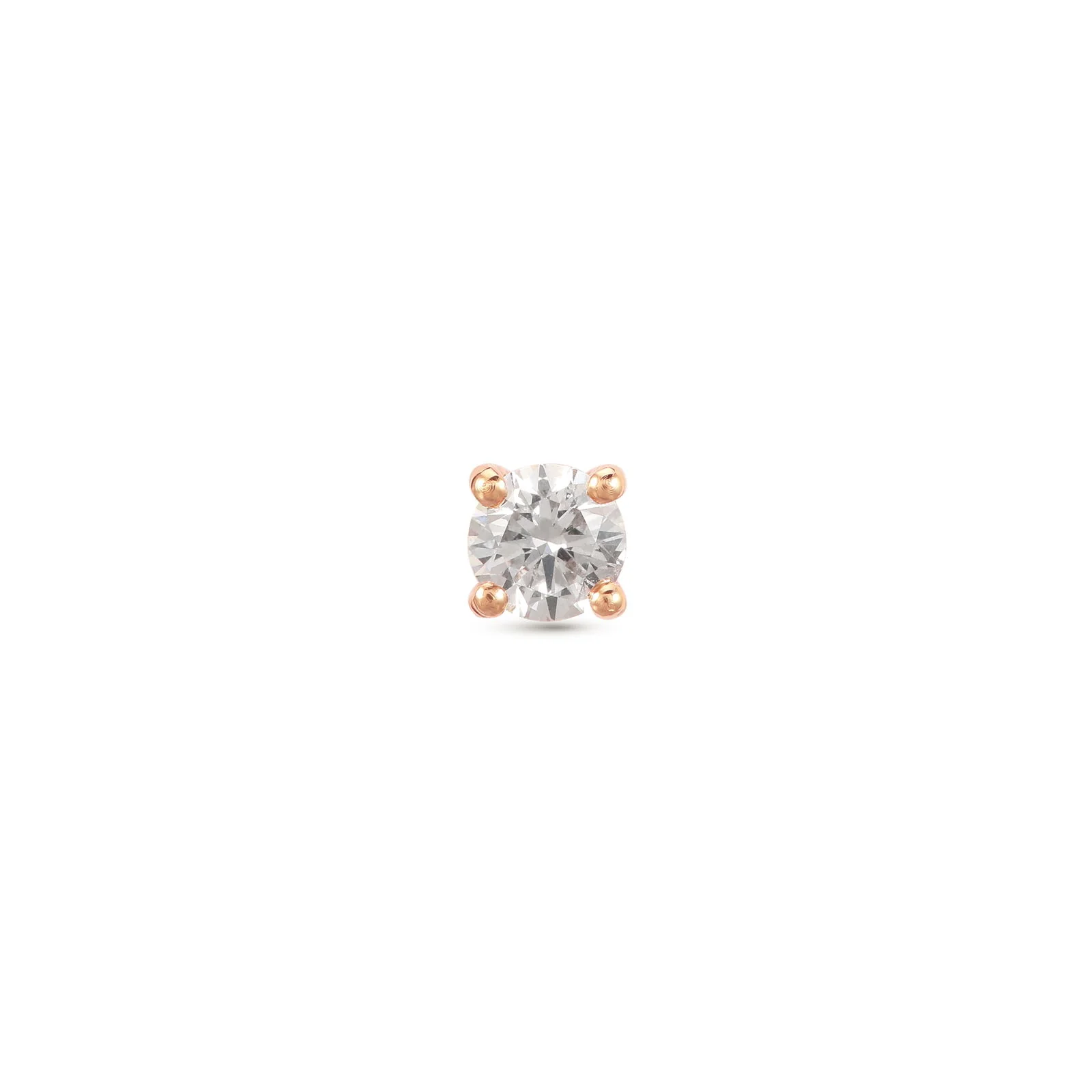 Diamond Stud Earring (Single) - Image 6
