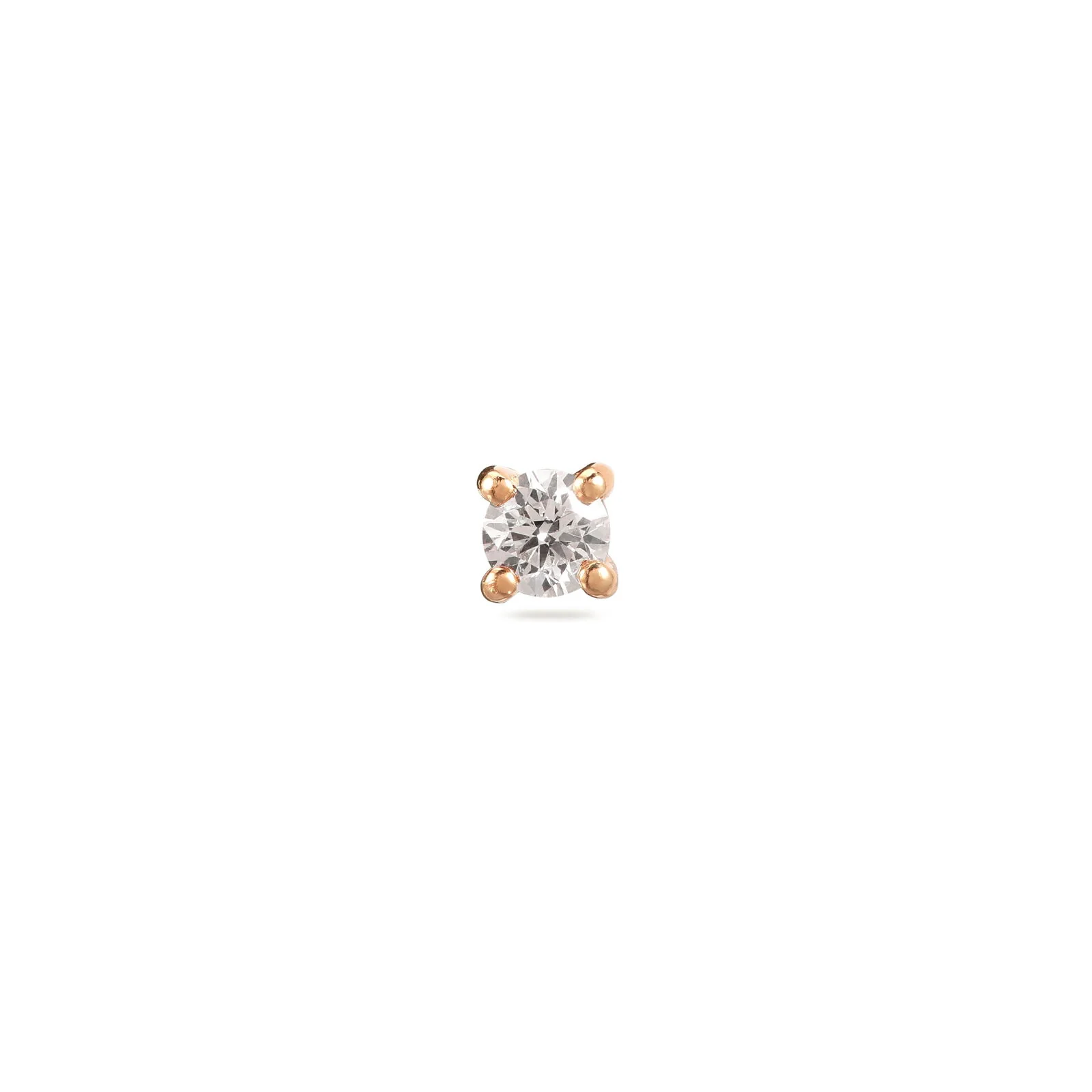 Diamond Stud Earring (Single) - Image 7