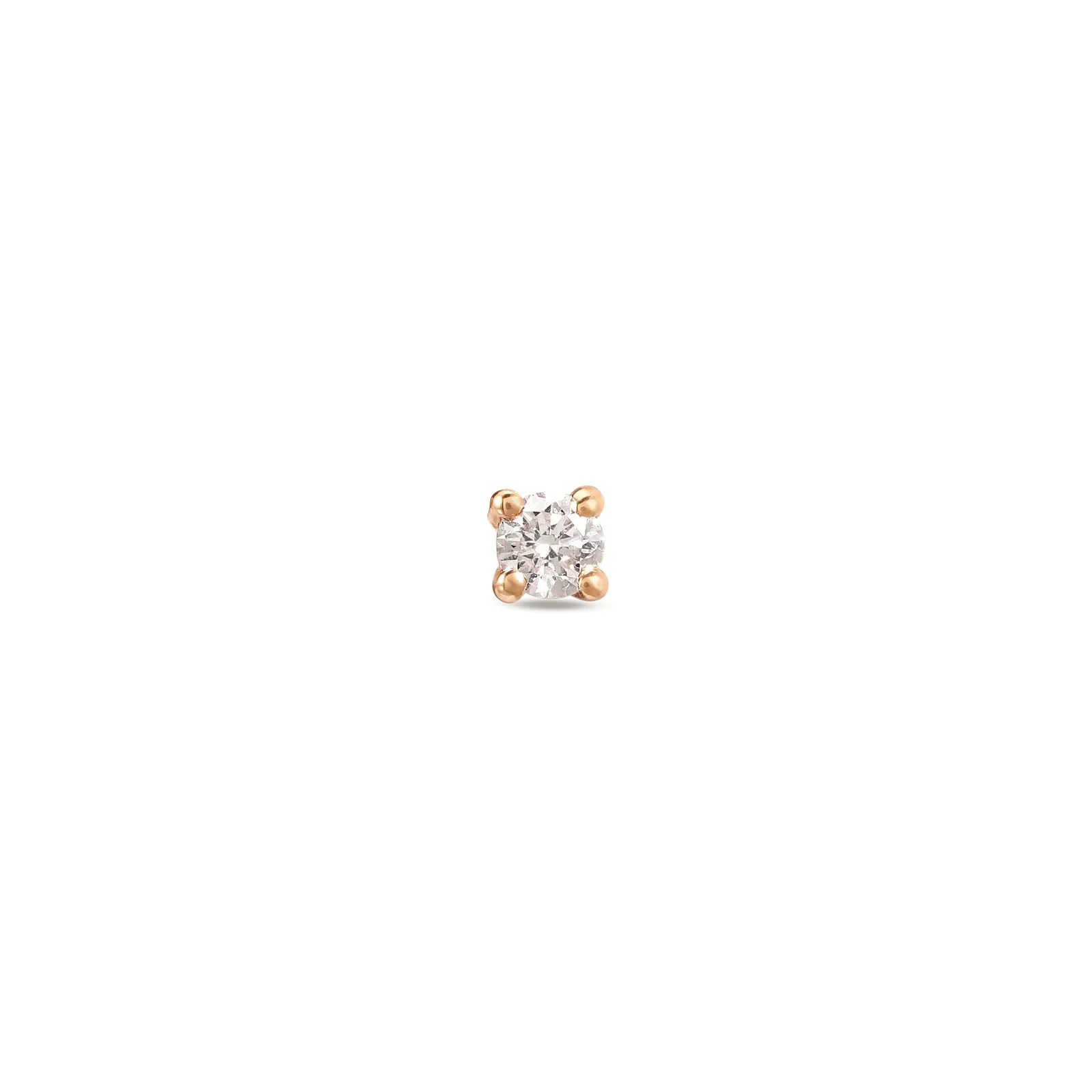 Diamond Stud Earring (Single) - Image 8