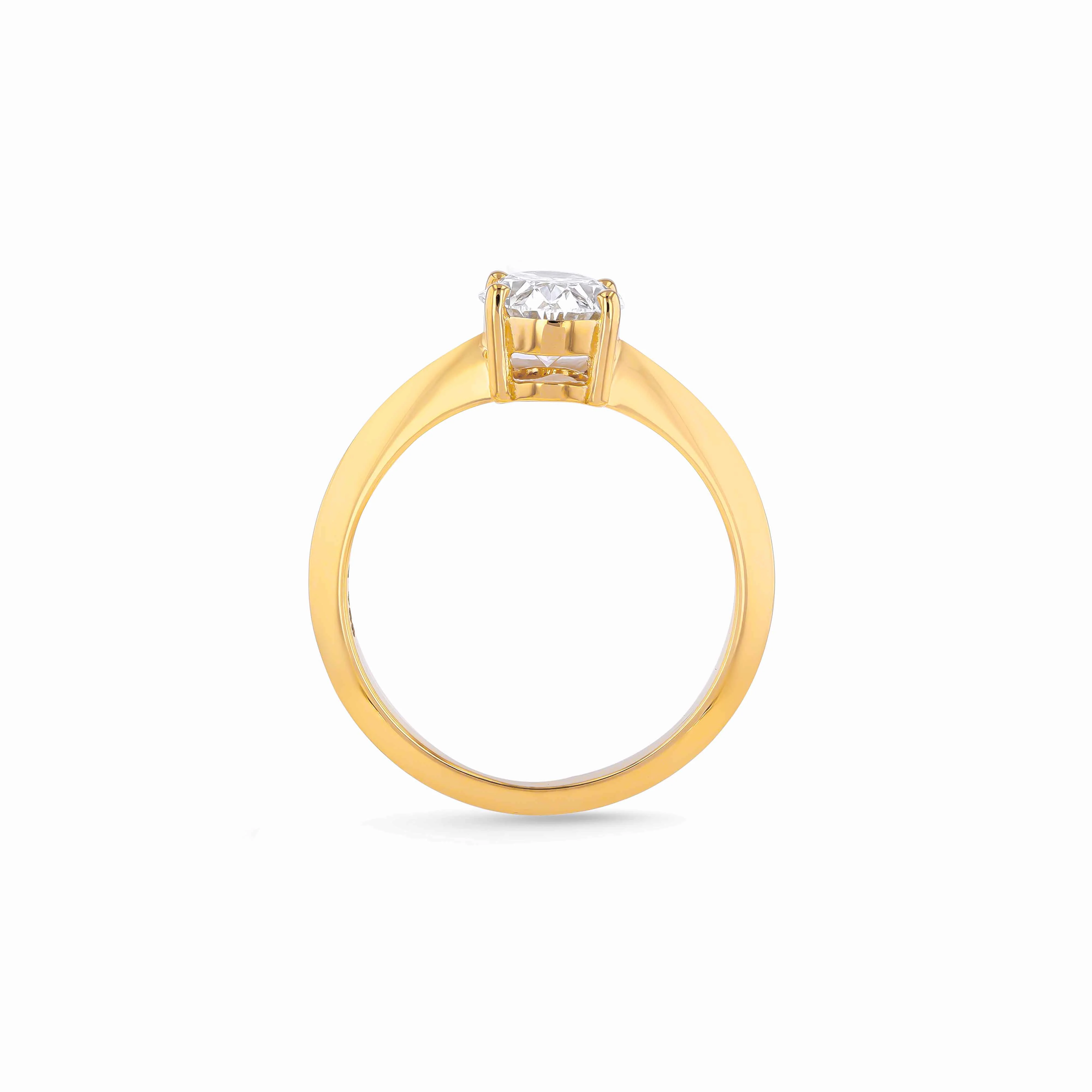 Fortuna Solitaire Diamond Engagement Ring - Image 3