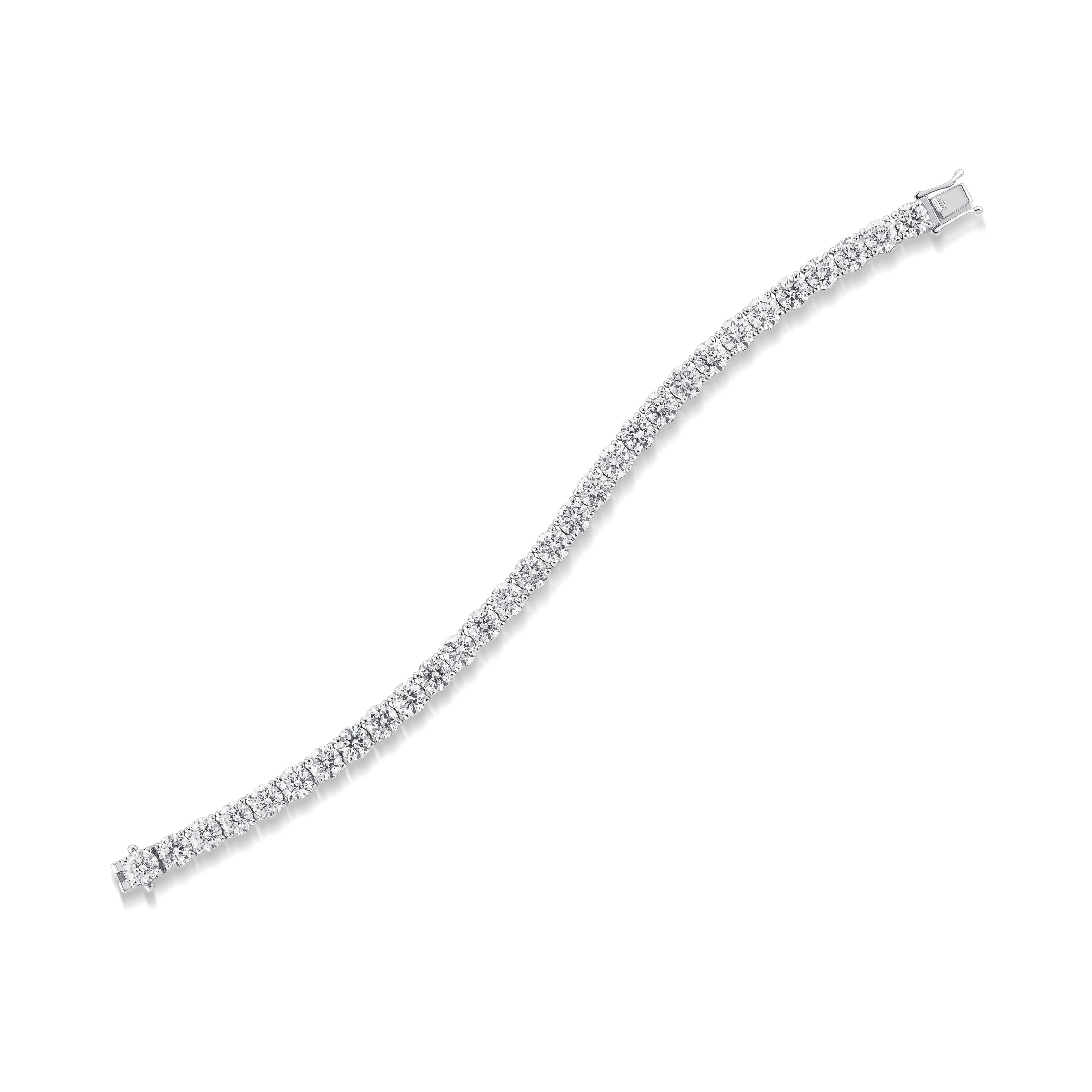 Grande Lab Diamond Tennis Bracelet (Certified) - Image 3