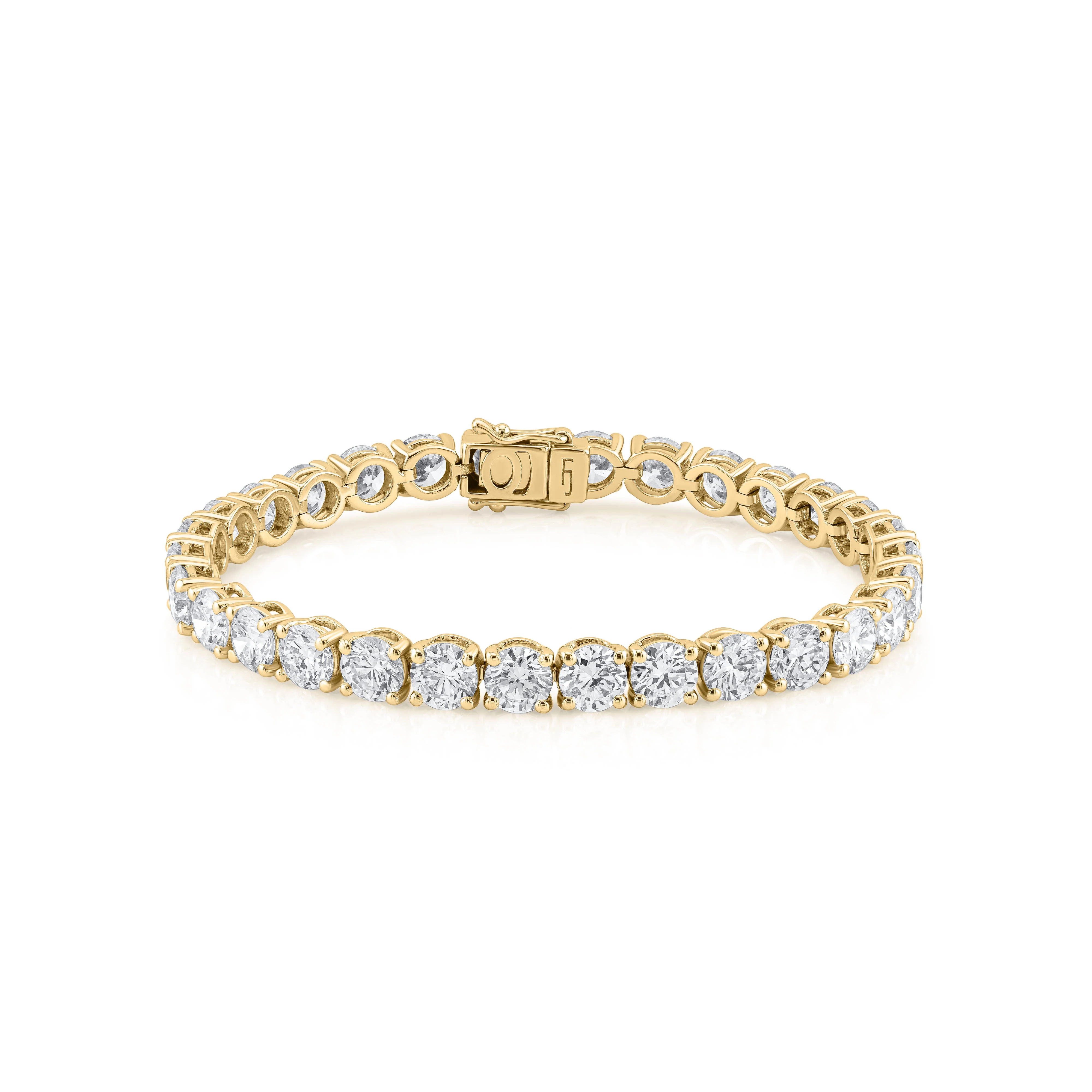 Grande Lab Diamond Tennis Bracelet (Certified) - Image 4