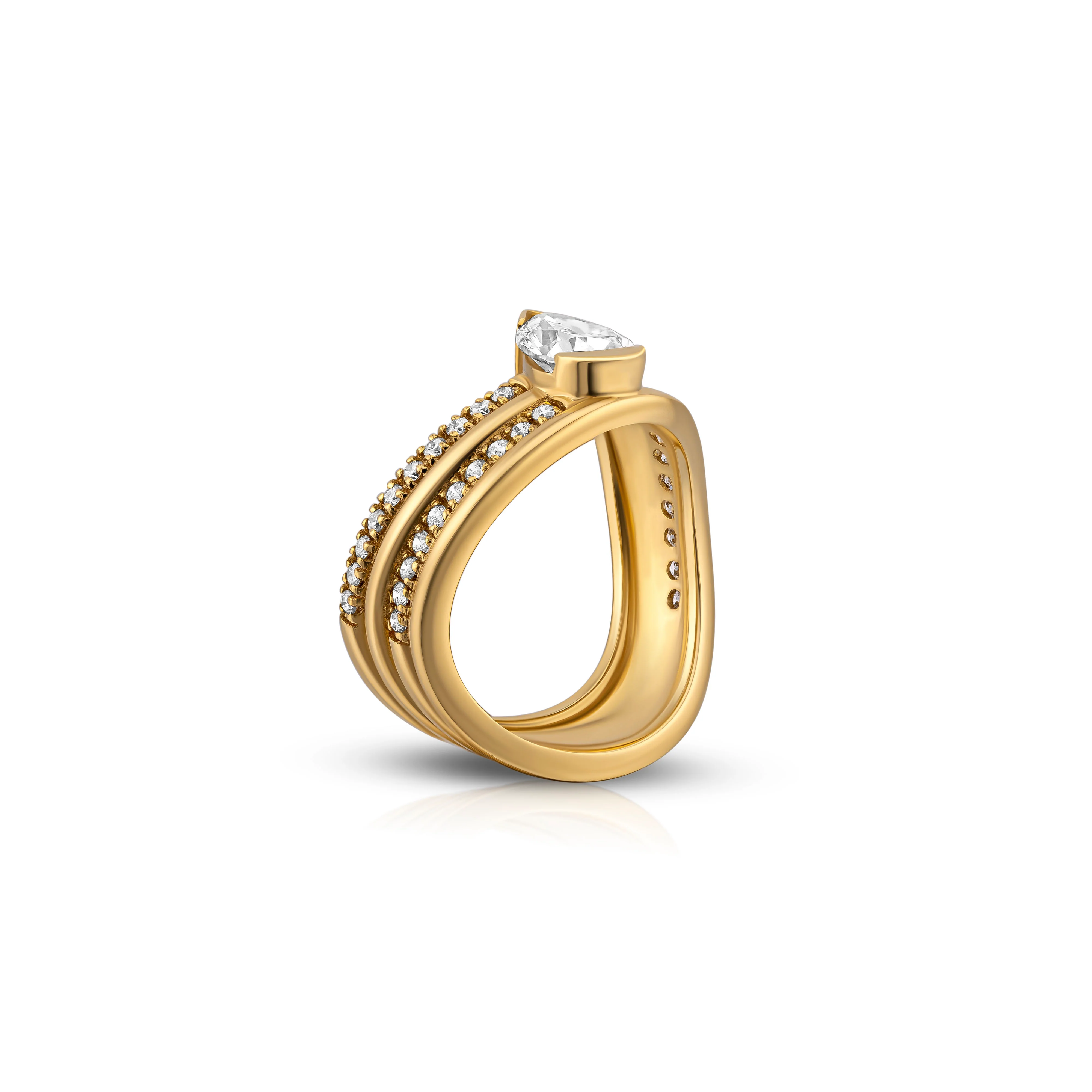 Harmony Diamond Engagement Ring - Image 3