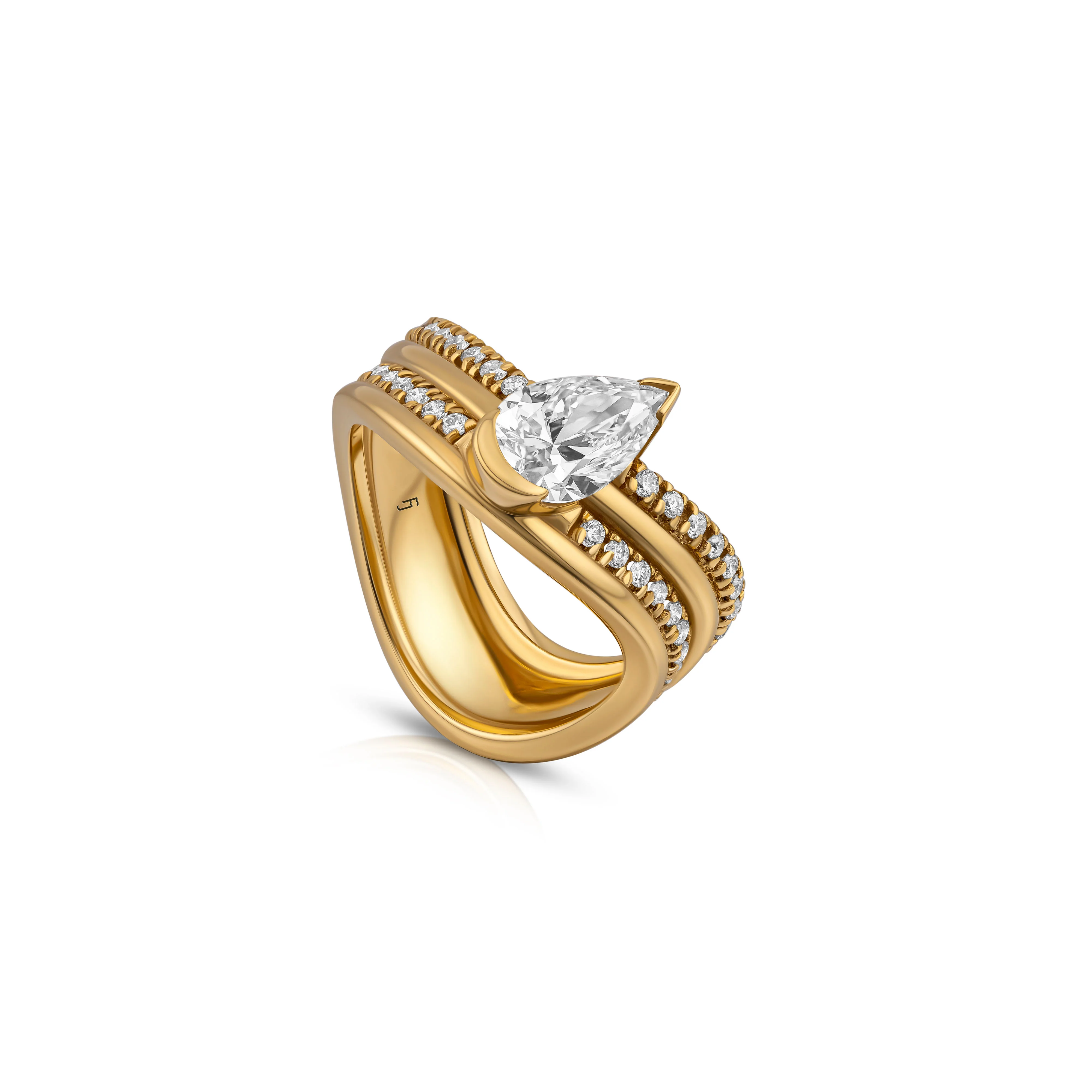 Harmony Diamond Engagement Ring - Image 4
