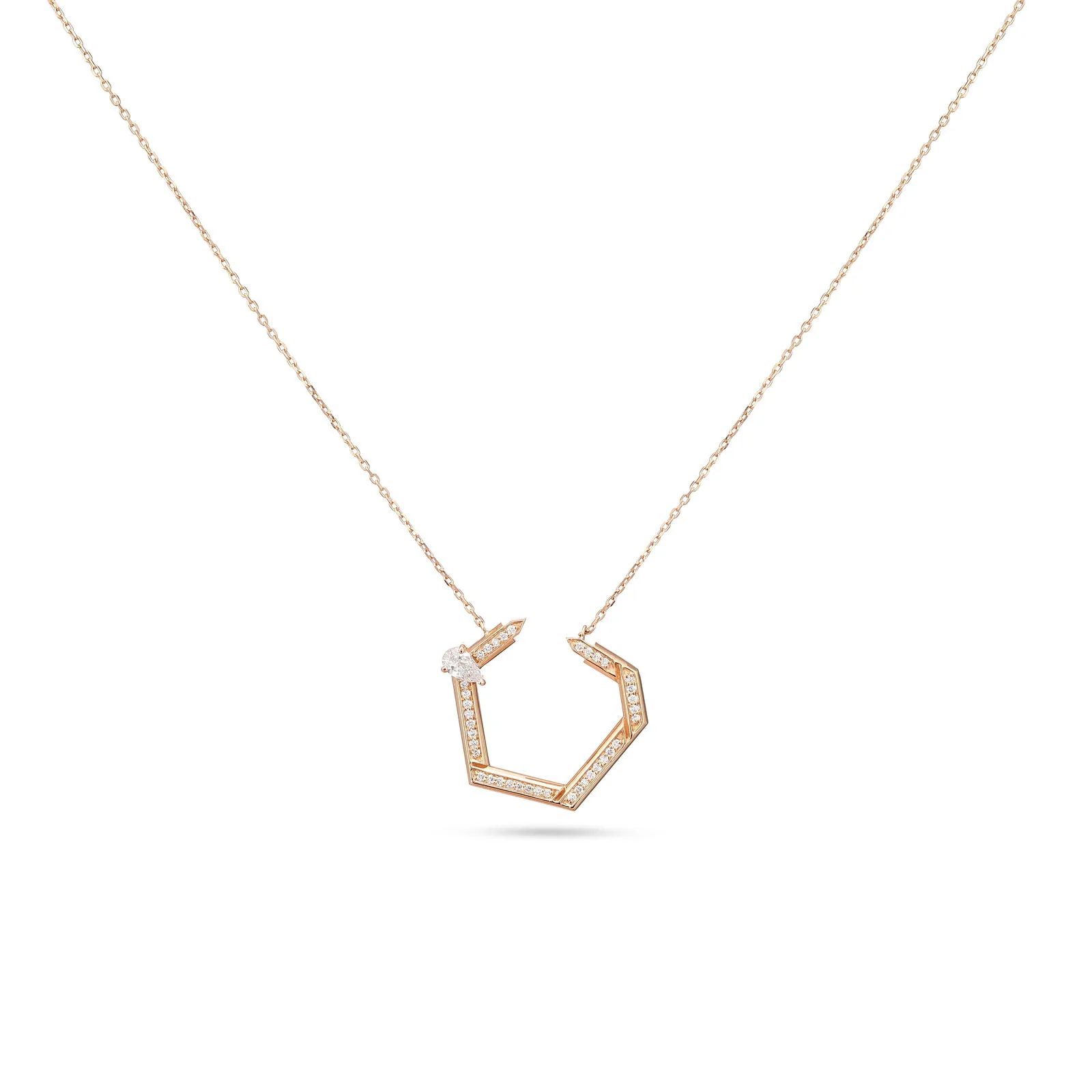 Hexad Diamond Necklace - Image 4