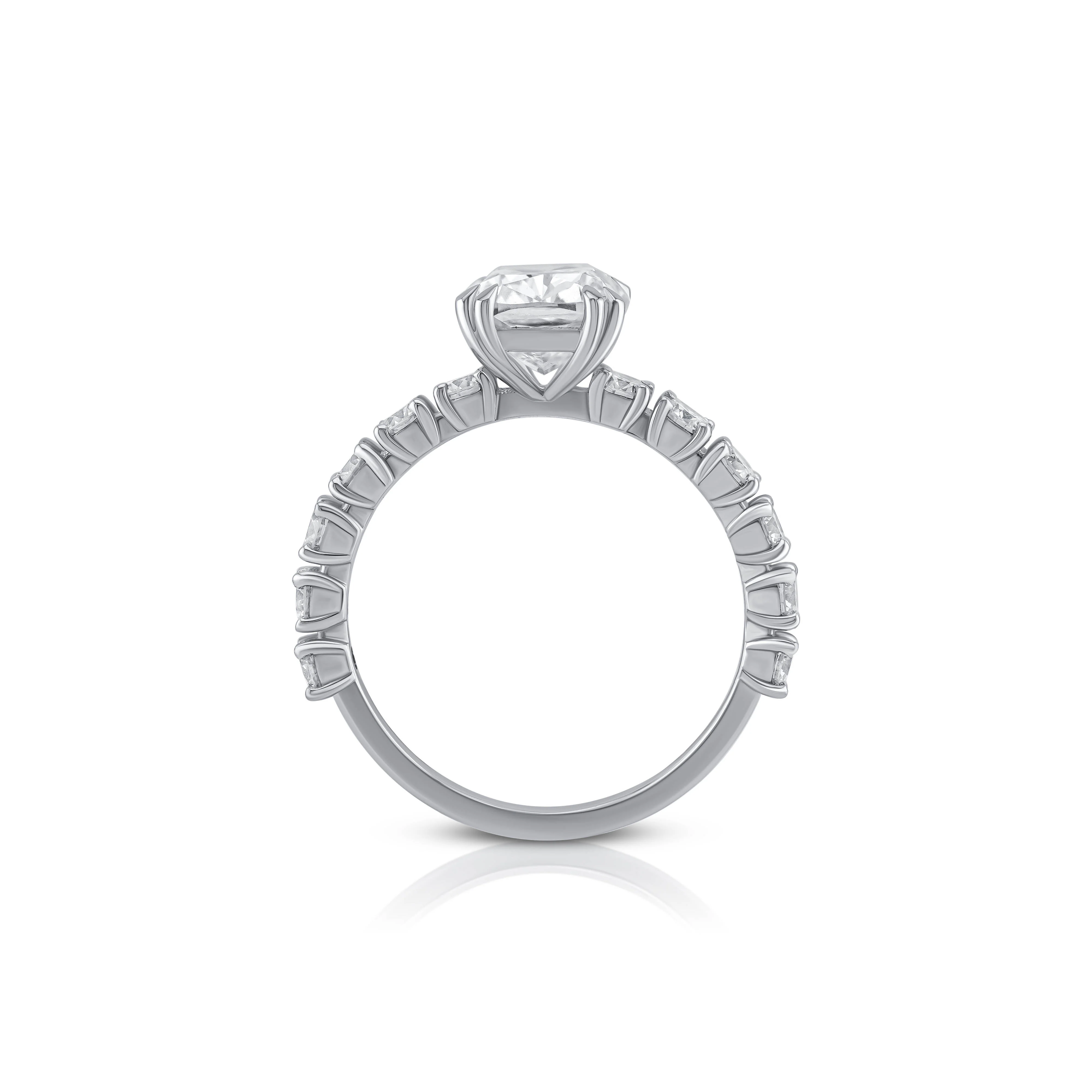 Jude Cushion Engagement Ring - Image 5