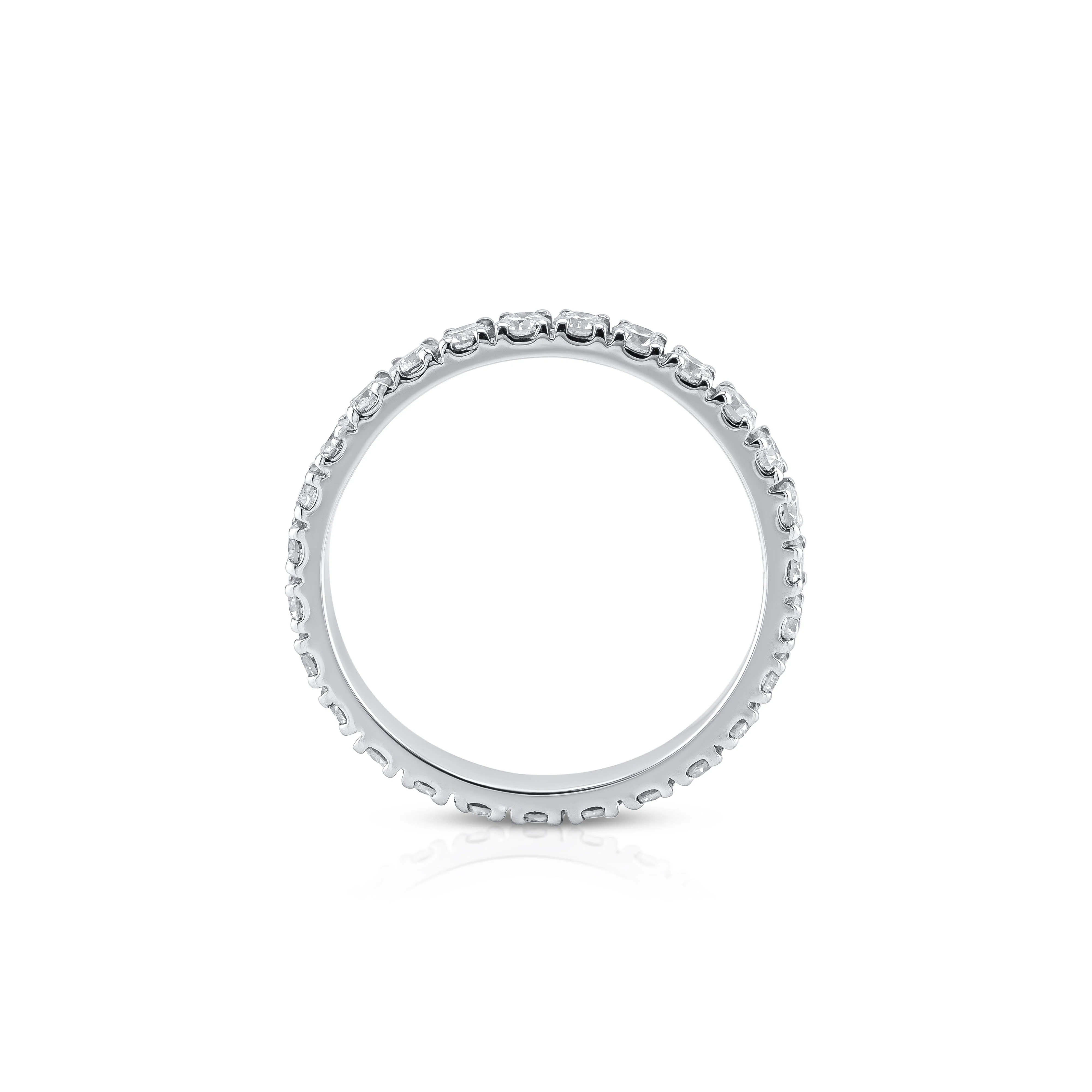 Julia Diamond Eternity Ring (2mm) - Image 5