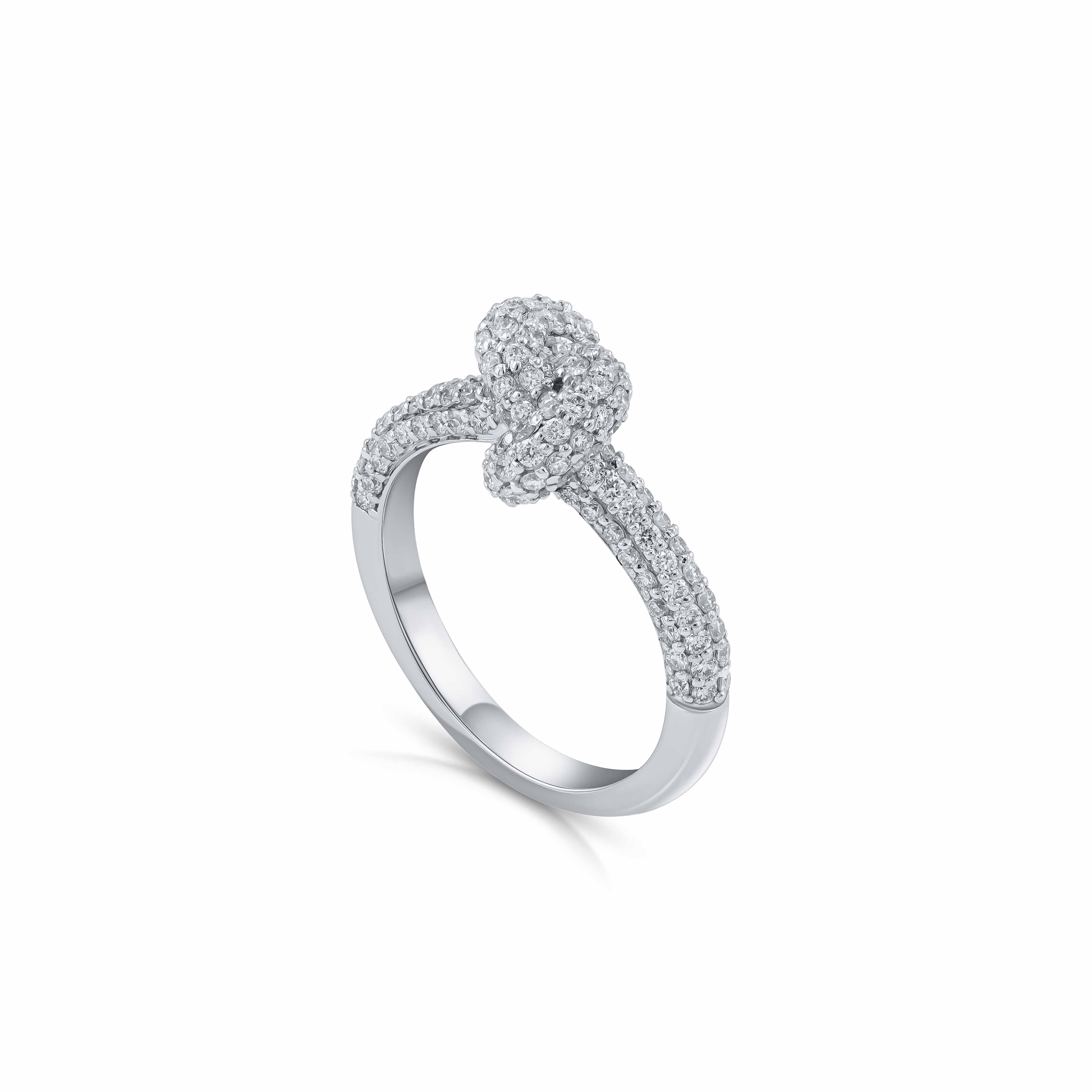 Knot Diamond Ring - Image 3