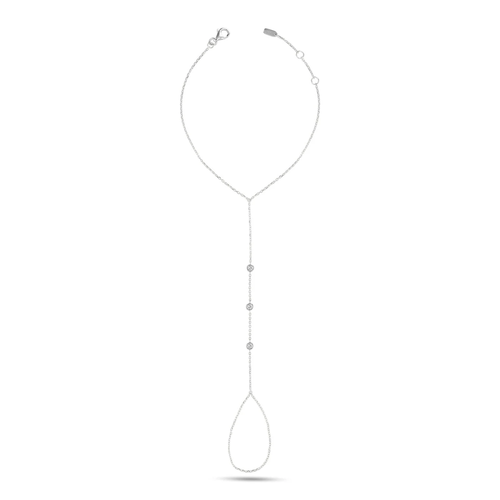 Leena Diamond Hand Chain - Image 4