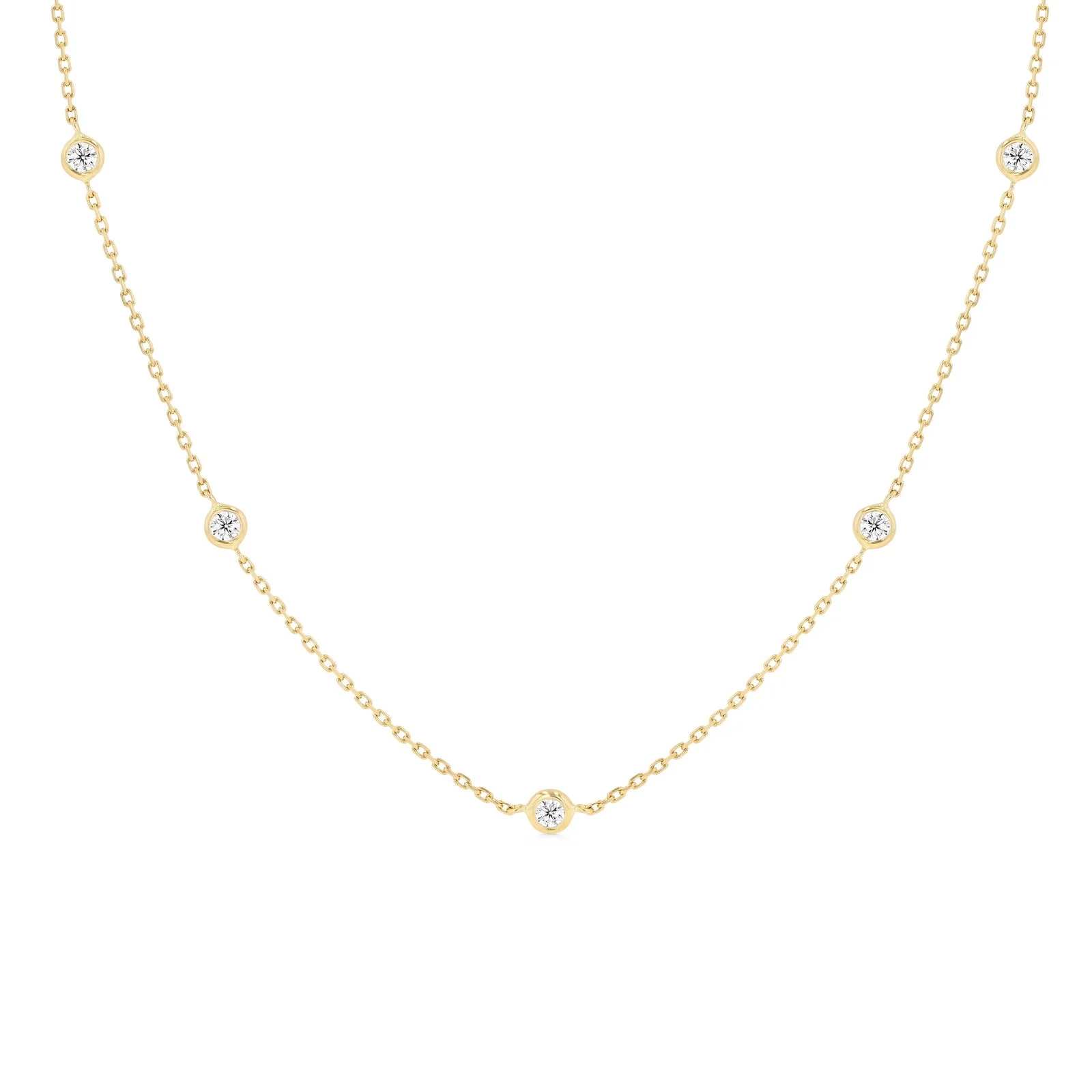 Leena Diamond Necklace - Image 3