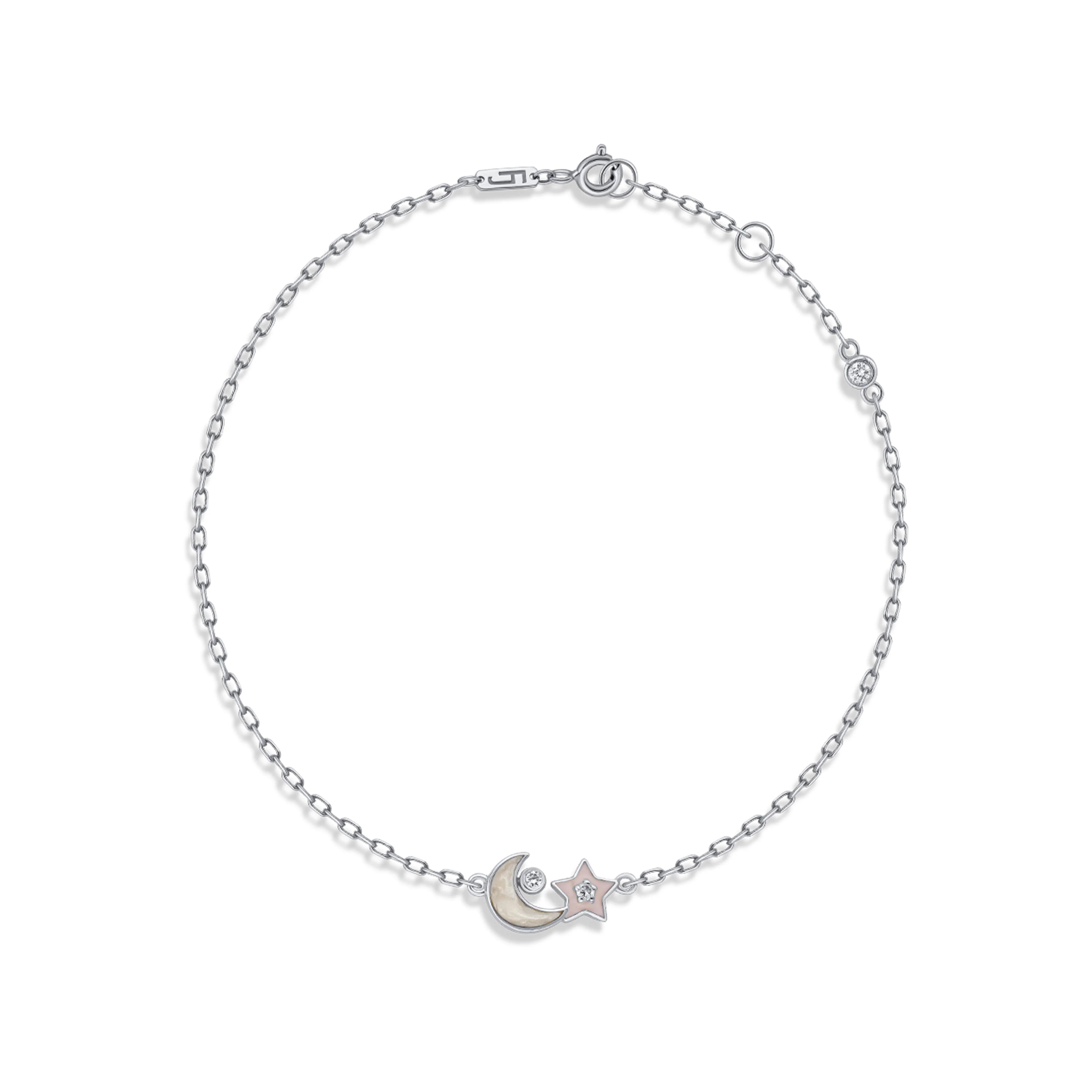 Moon & Star Baby Bracelet - Image 3