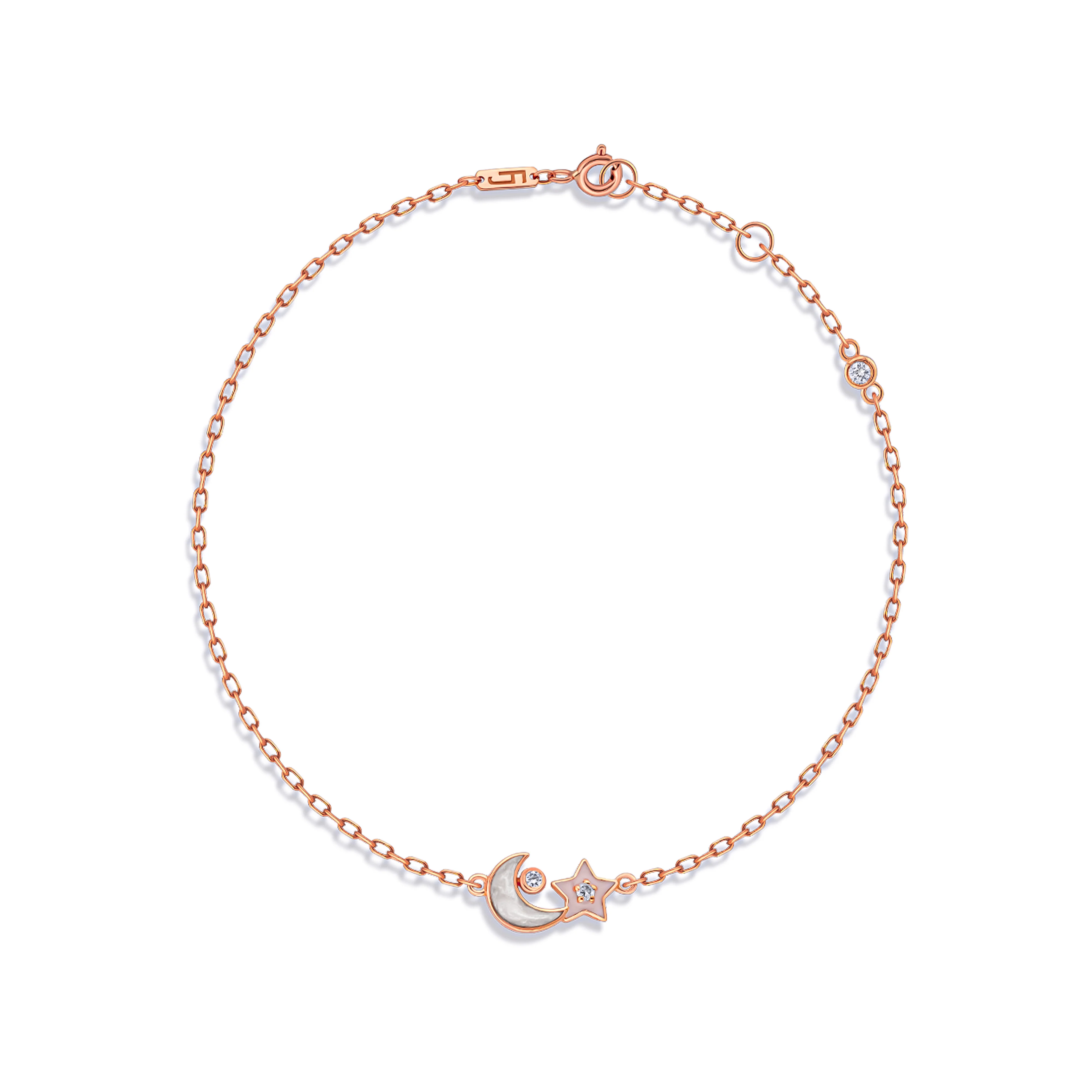 Moon & Star Baby Bracelet - Image 4