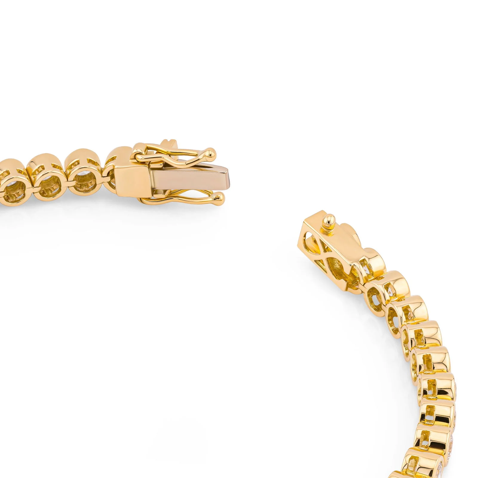 Oval & Round Lab Diamond Tennis Bracelet (Certified) - Image 5