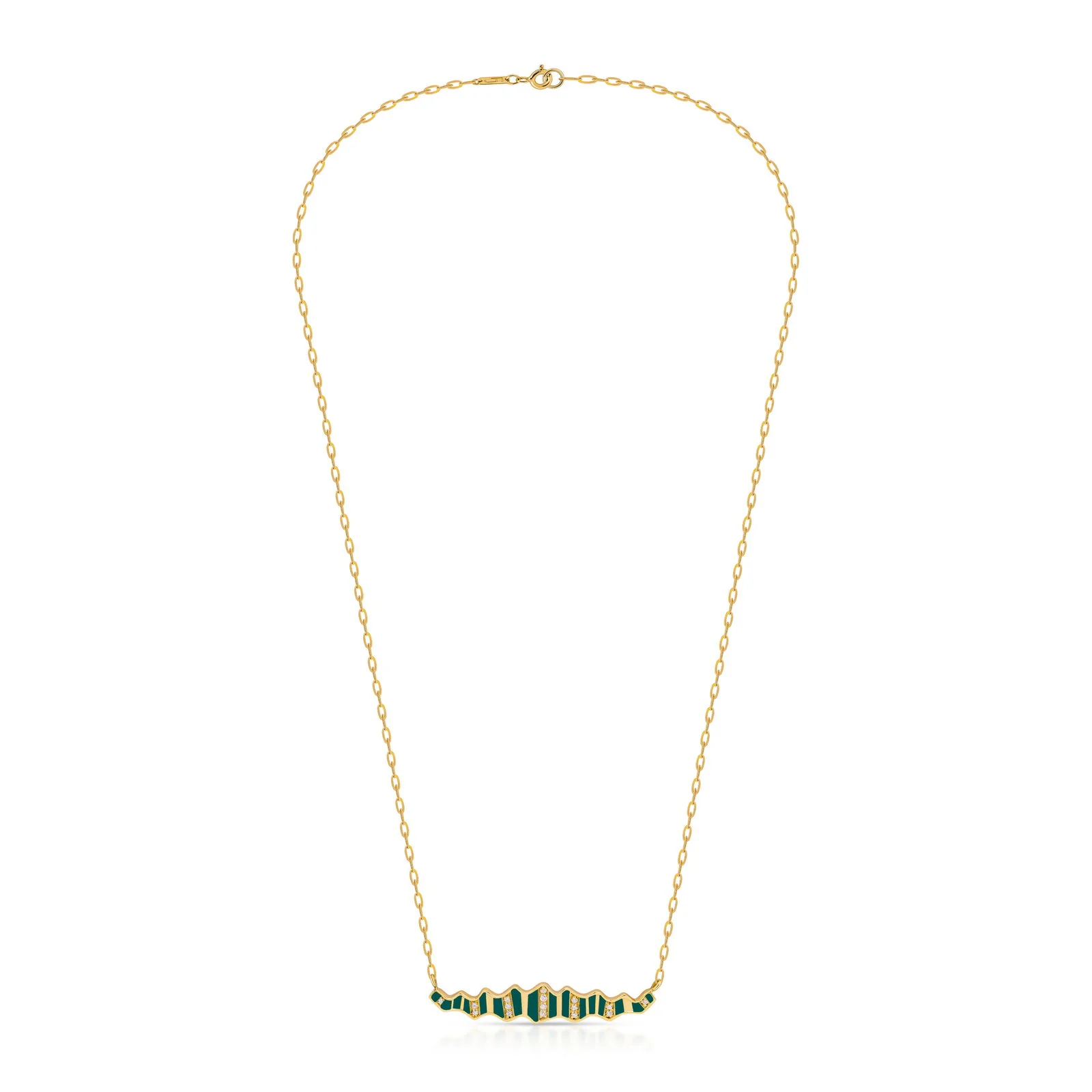 Pleated Sahara Diamond Necklace - Image 5