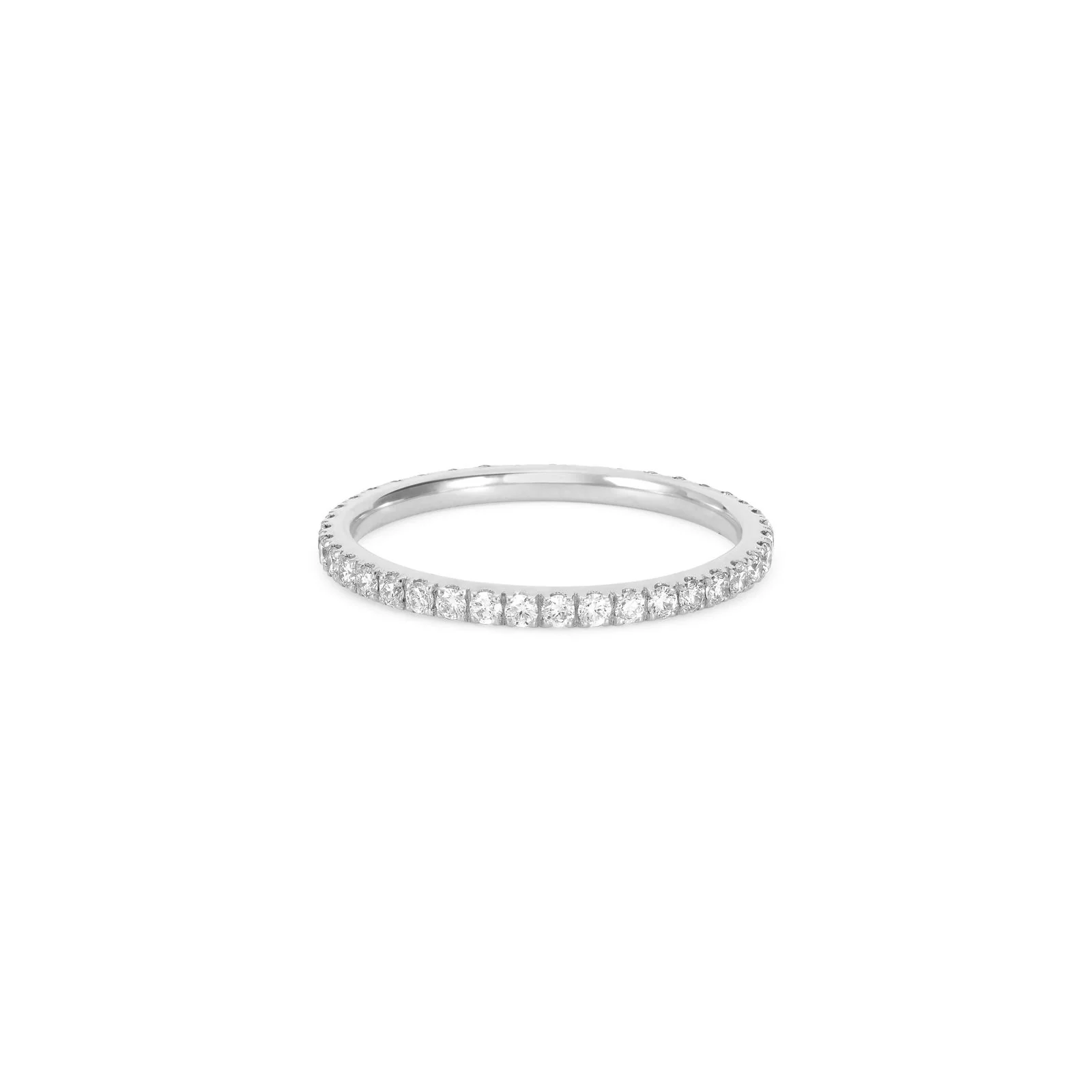 Skinny Diamond Eternity Ring - Image 3