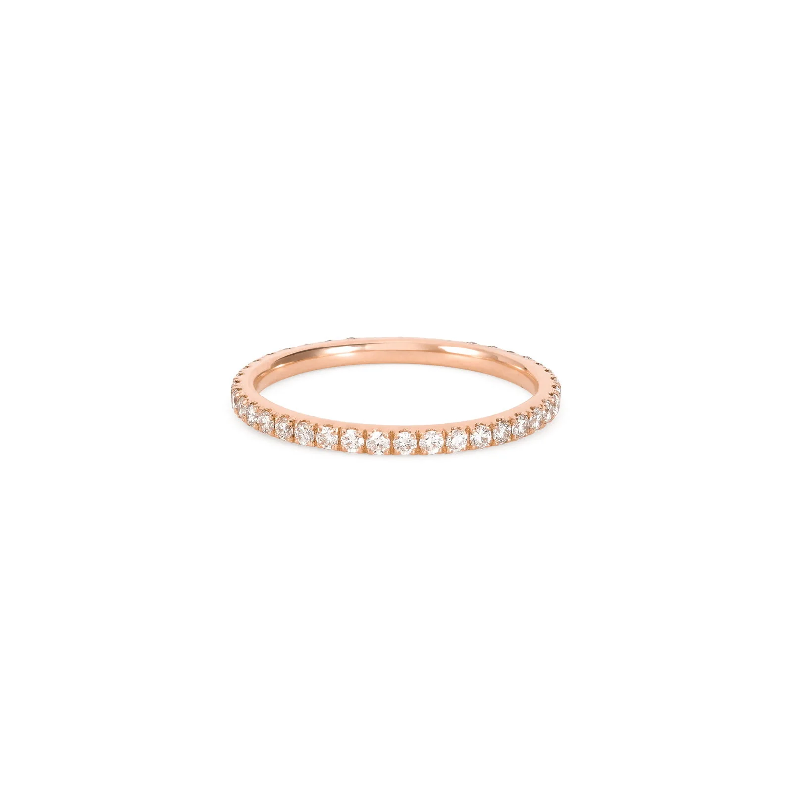 Skinny Diamond Eternity Ring - Image 4