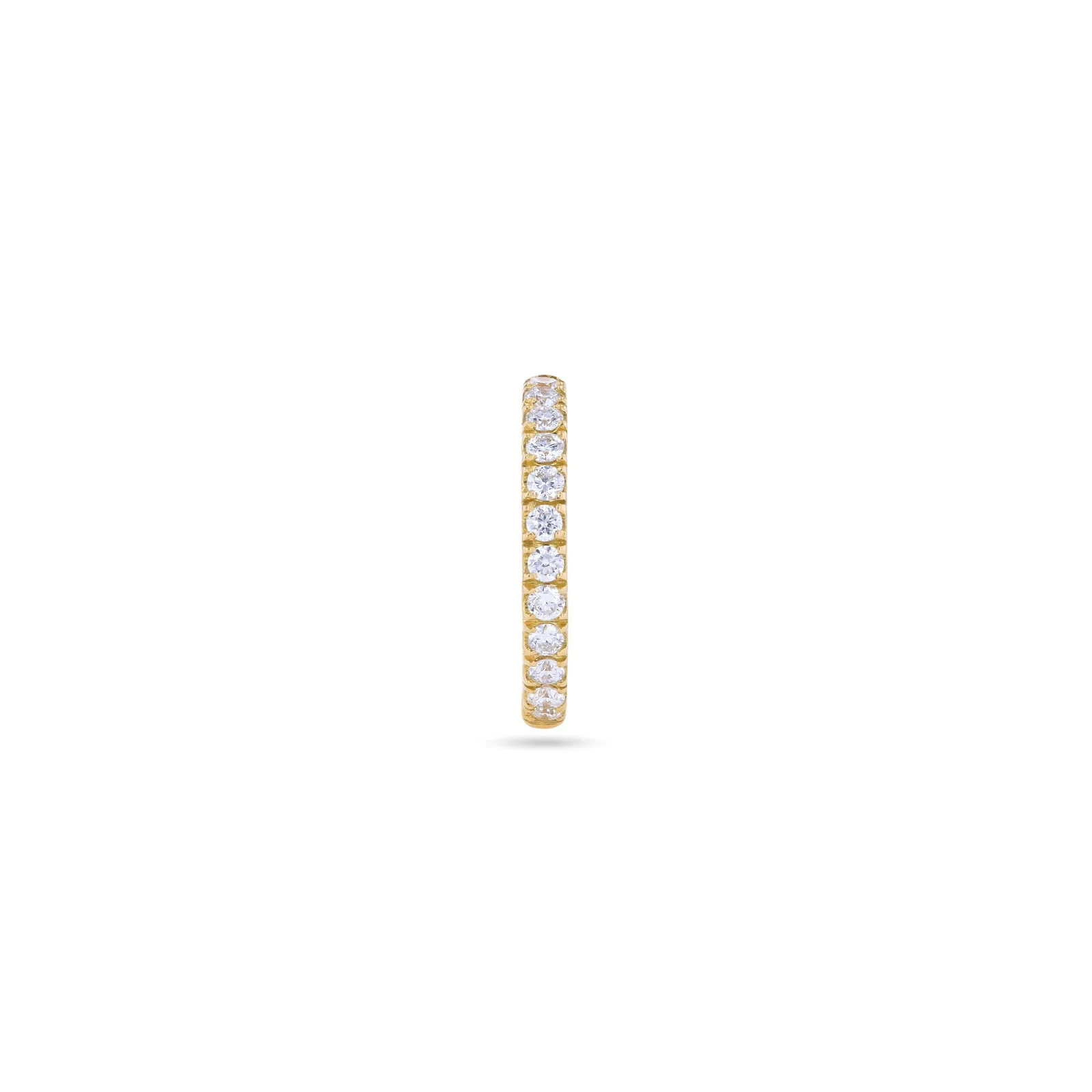 Sofia Diamond Pavé Huggie (Single) - Image 3