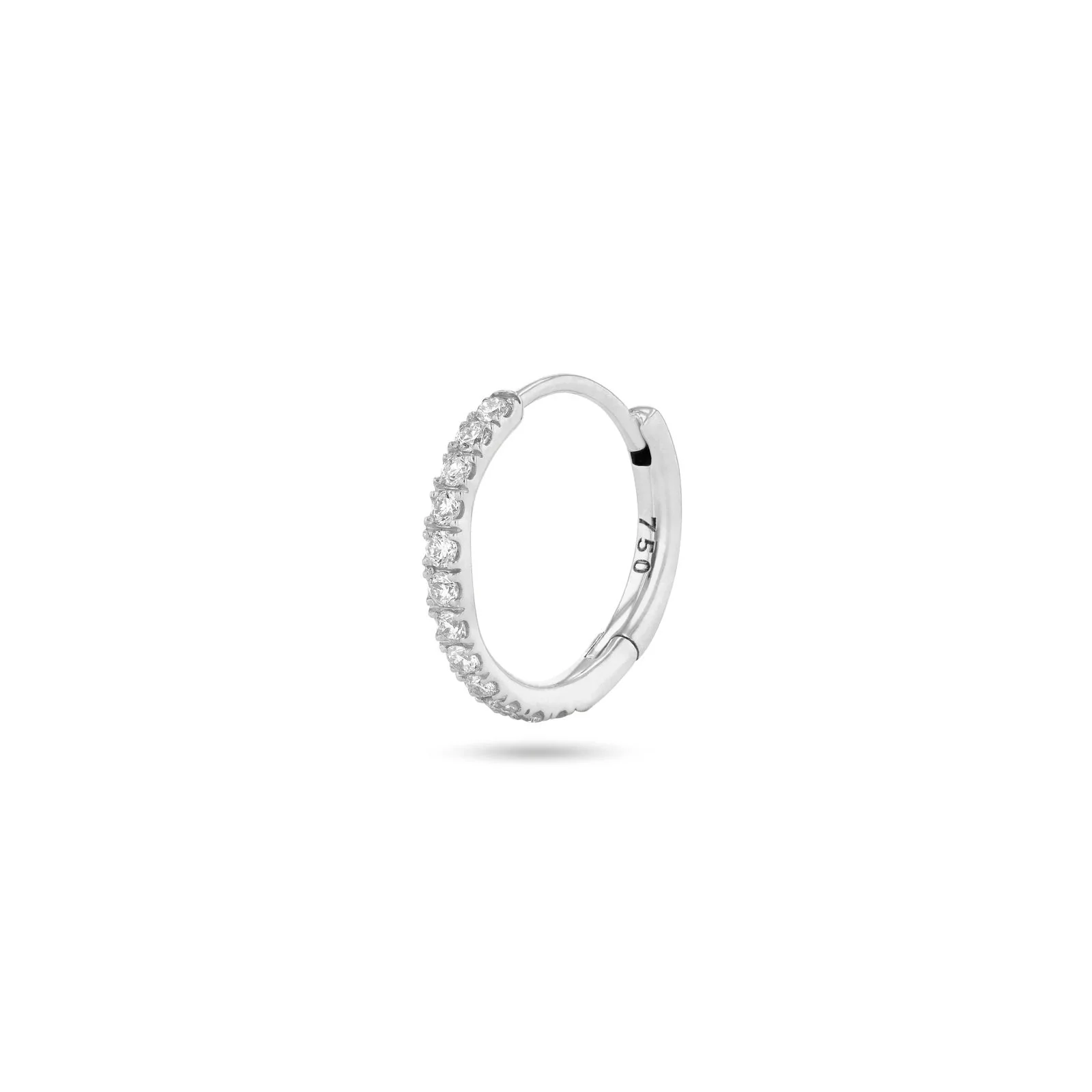 Sofia Diamond Pavé Huggie (Single) - Image 4