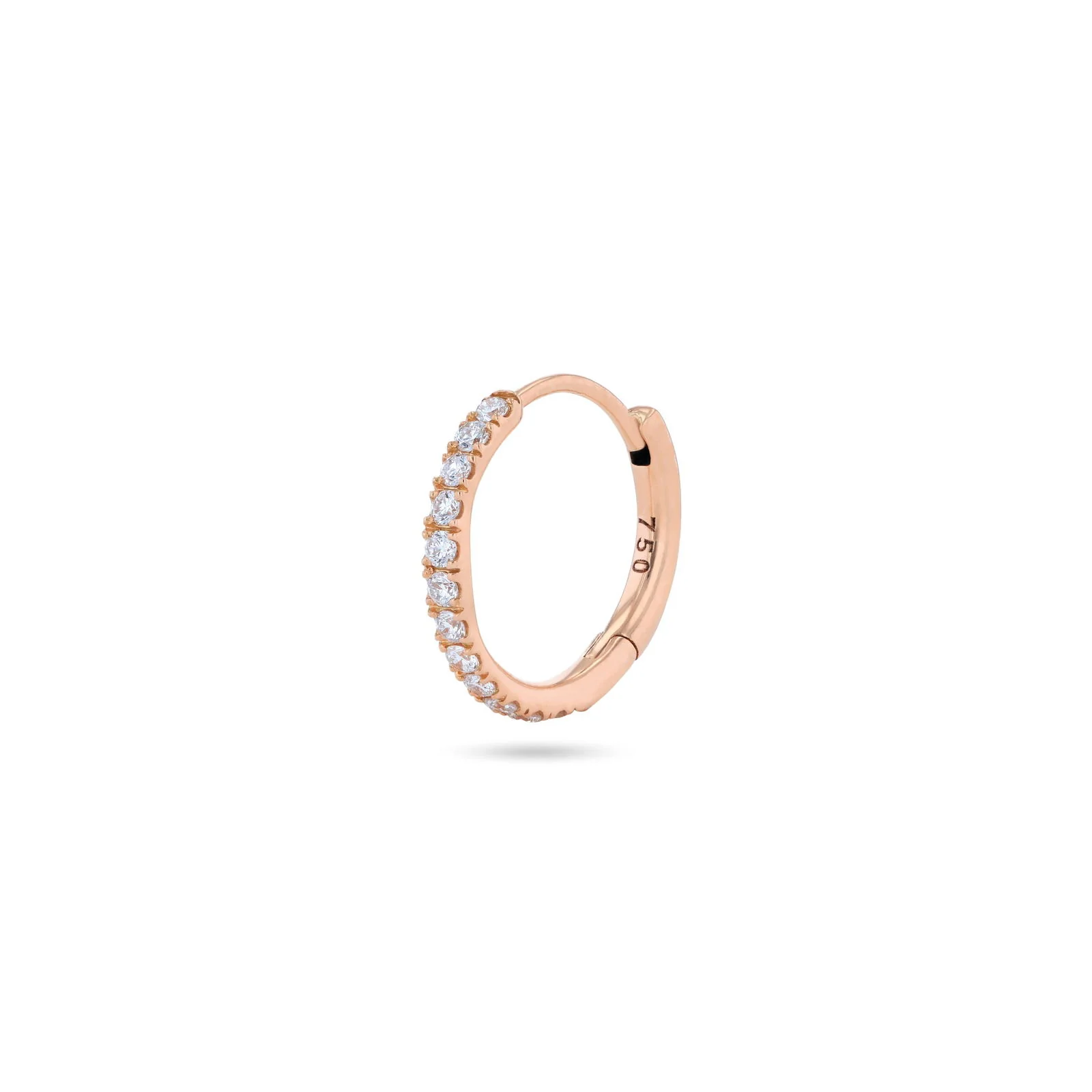 Sofia Diamond Pavé Huggie (Single) - Image 5