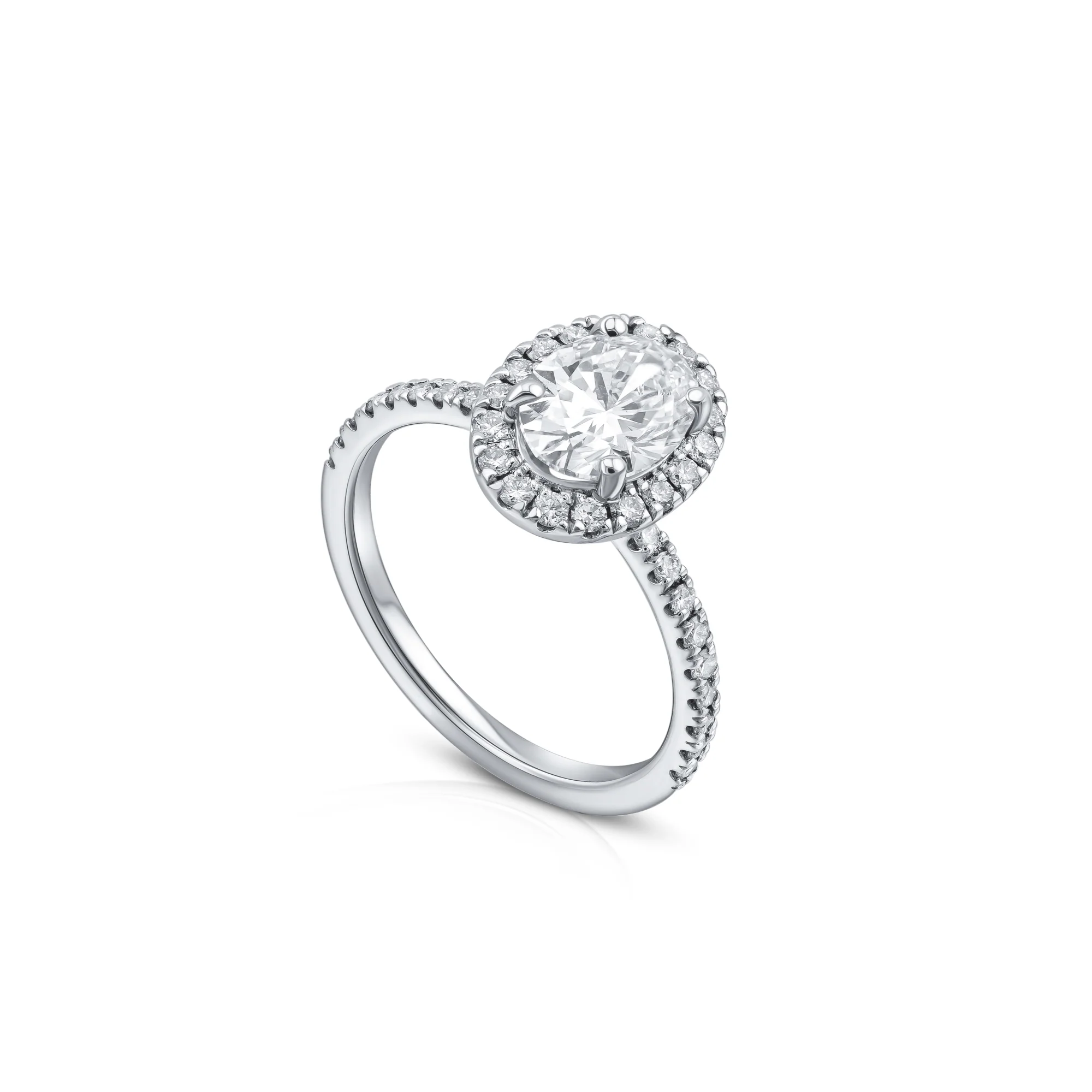 Solstice Classic Halo Diamond Ring - Image 3