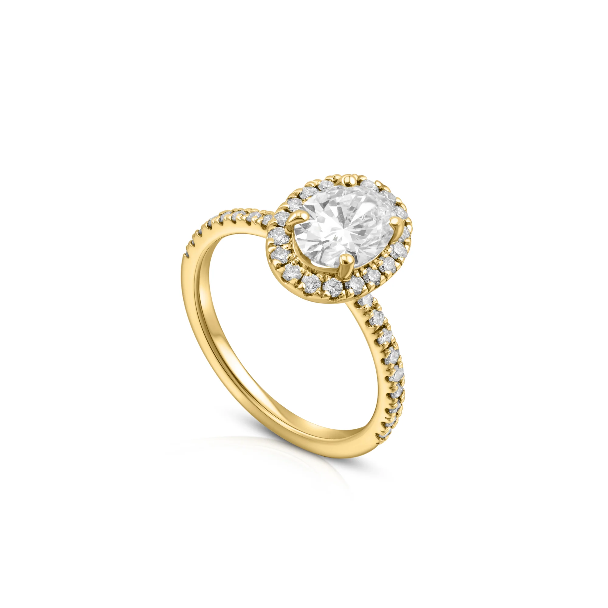 Solstice Classic Halo Diamond Ring - Image 5