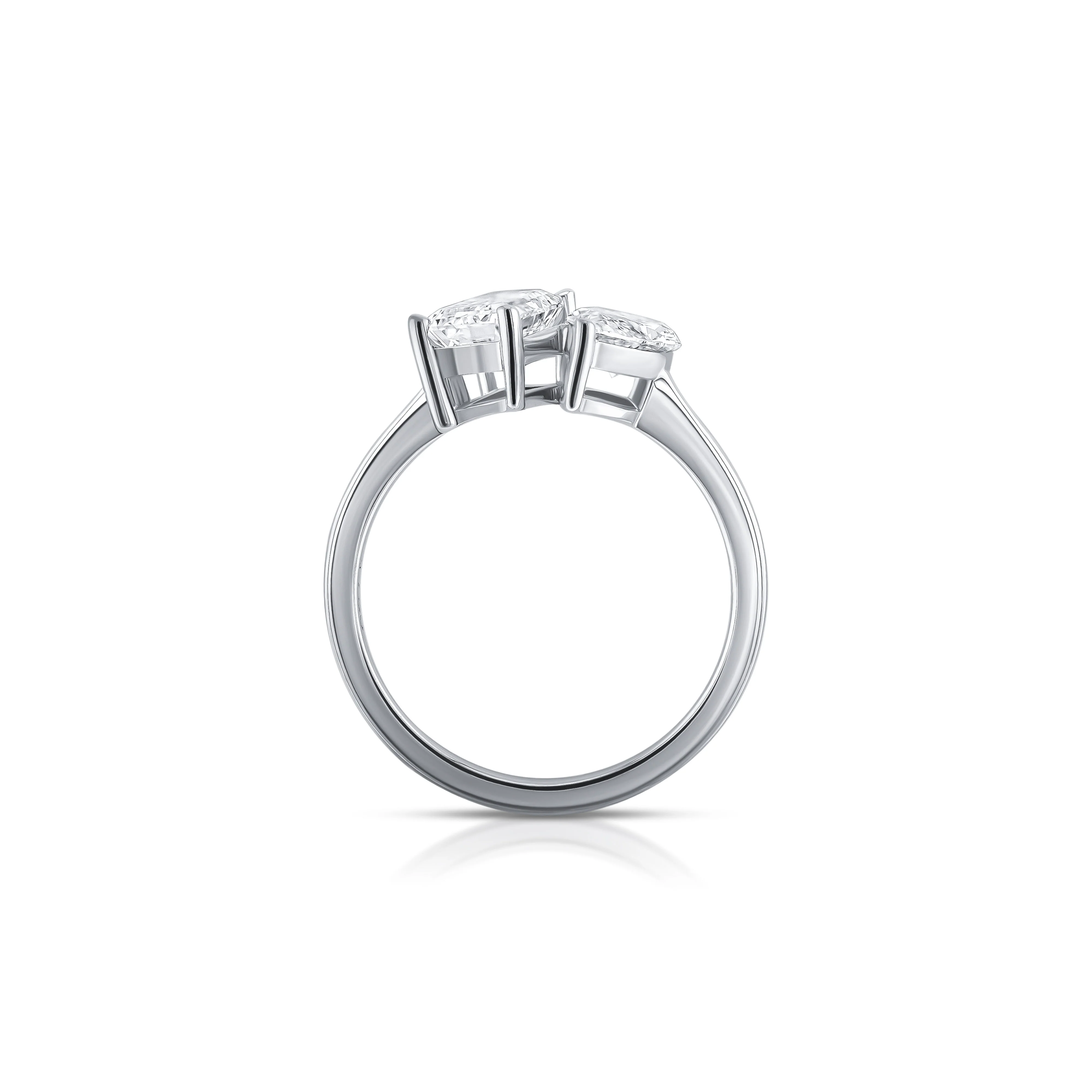 Toi et Moi Diamond Engagement Ring (VI) - Image 3