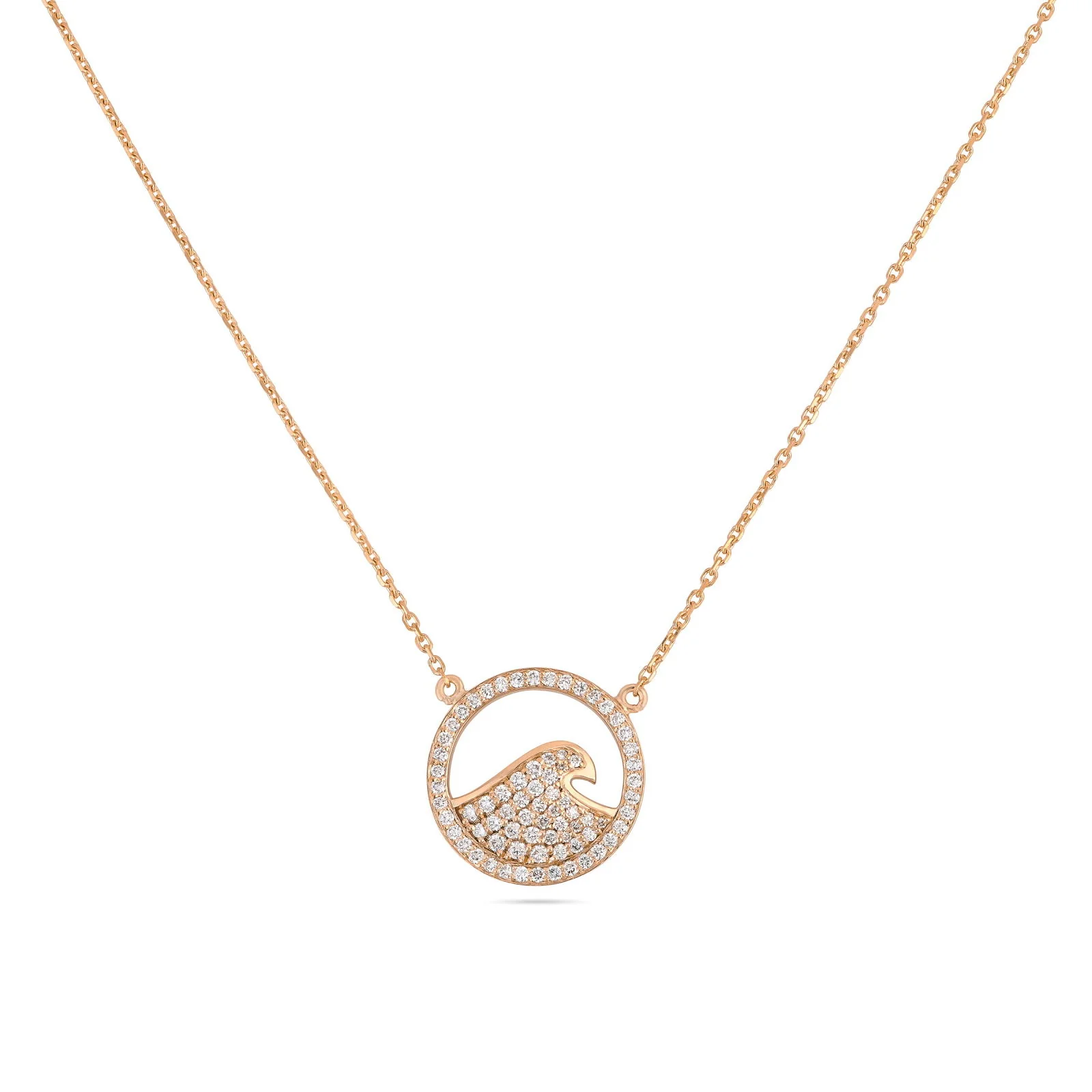 Wave Diamond Necklace - Image 6