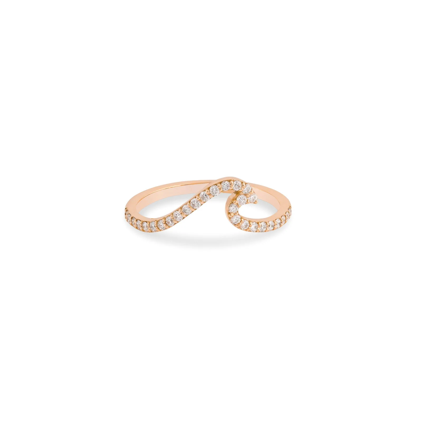 Wave Diamond Ring - Image 4