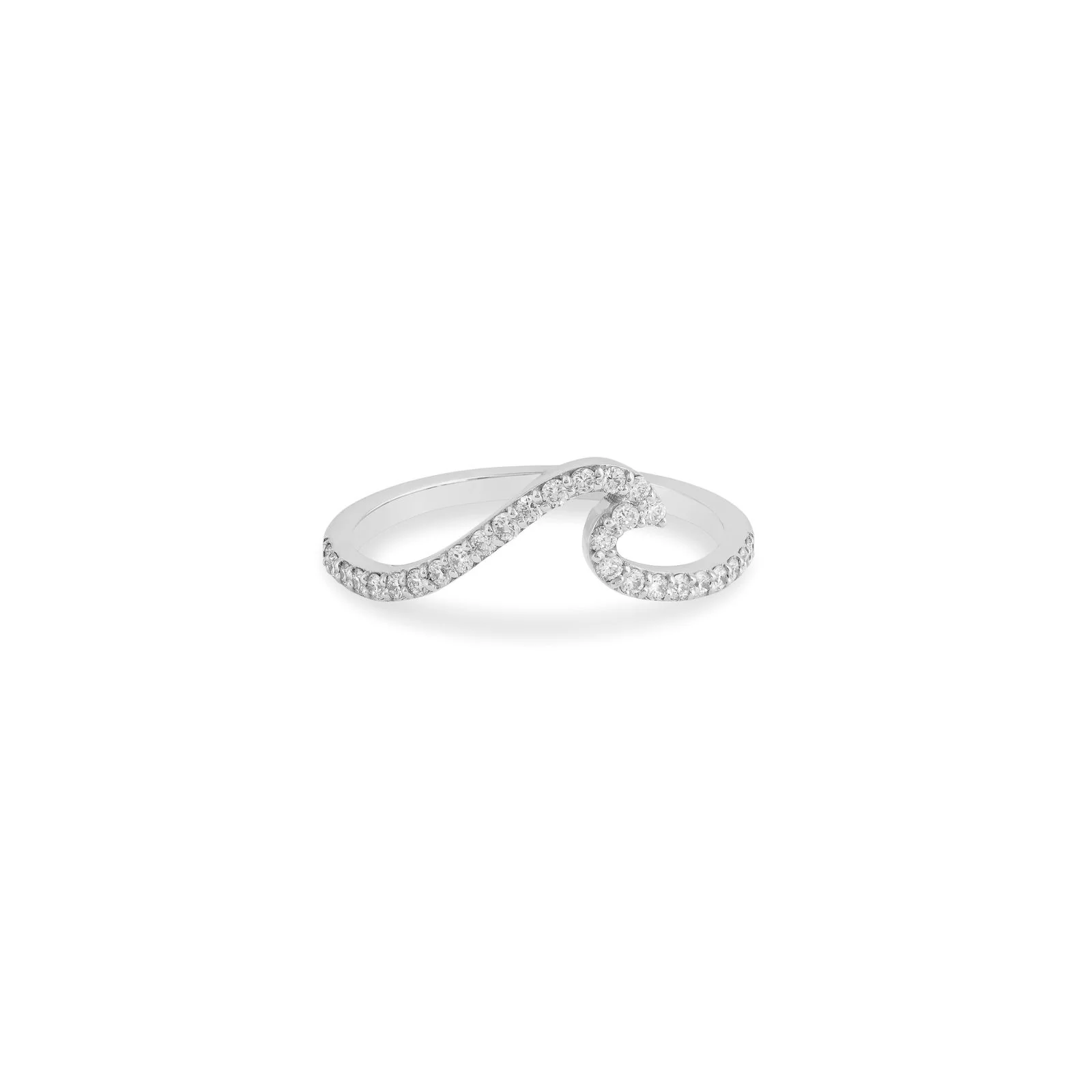 Wave Diamond Ring - Image 5