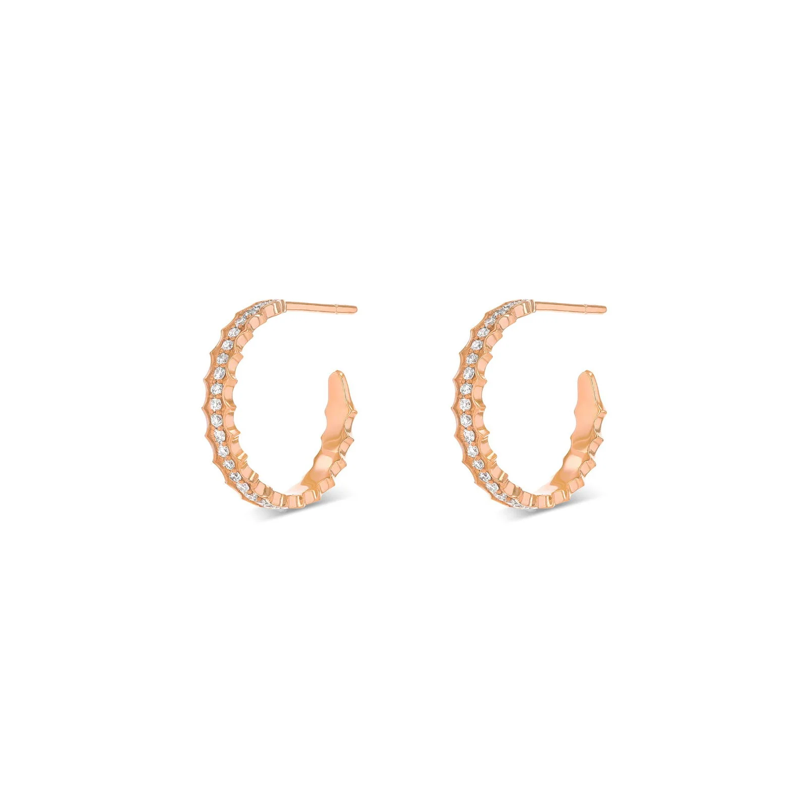 Zora Diamond Hoops - Image 7